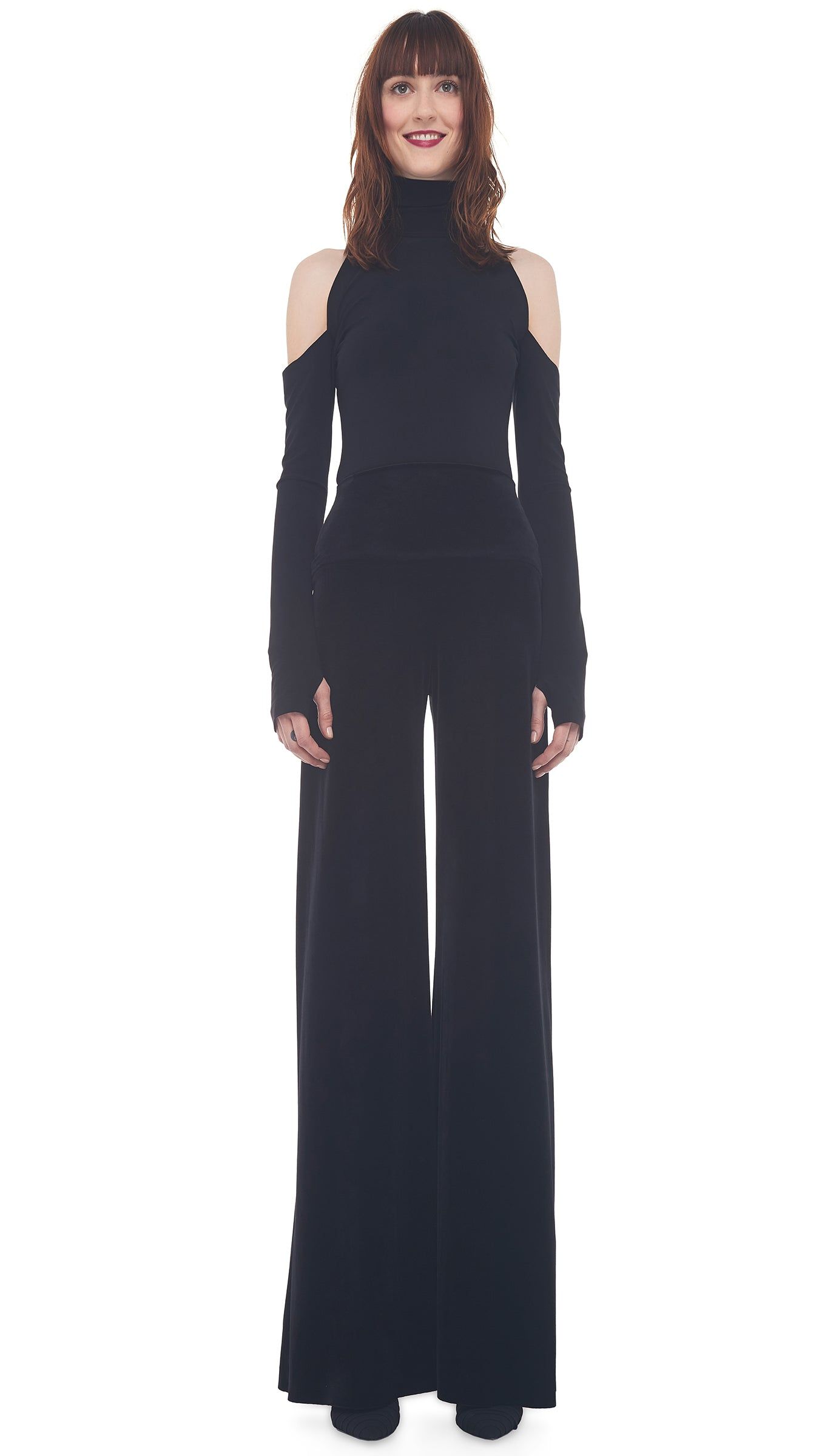 OPEN SHOULDER TURTLE TOP sold by Norma Kamali