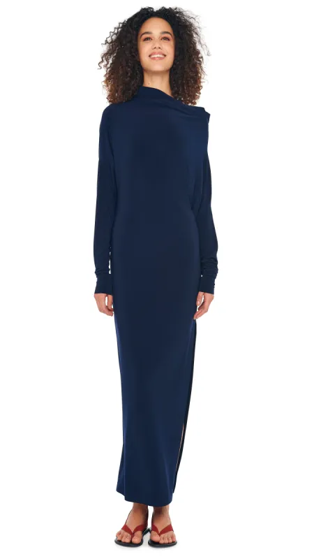 ALL IN ONE SIDE SLIT GOWN sold by Norma Kamali