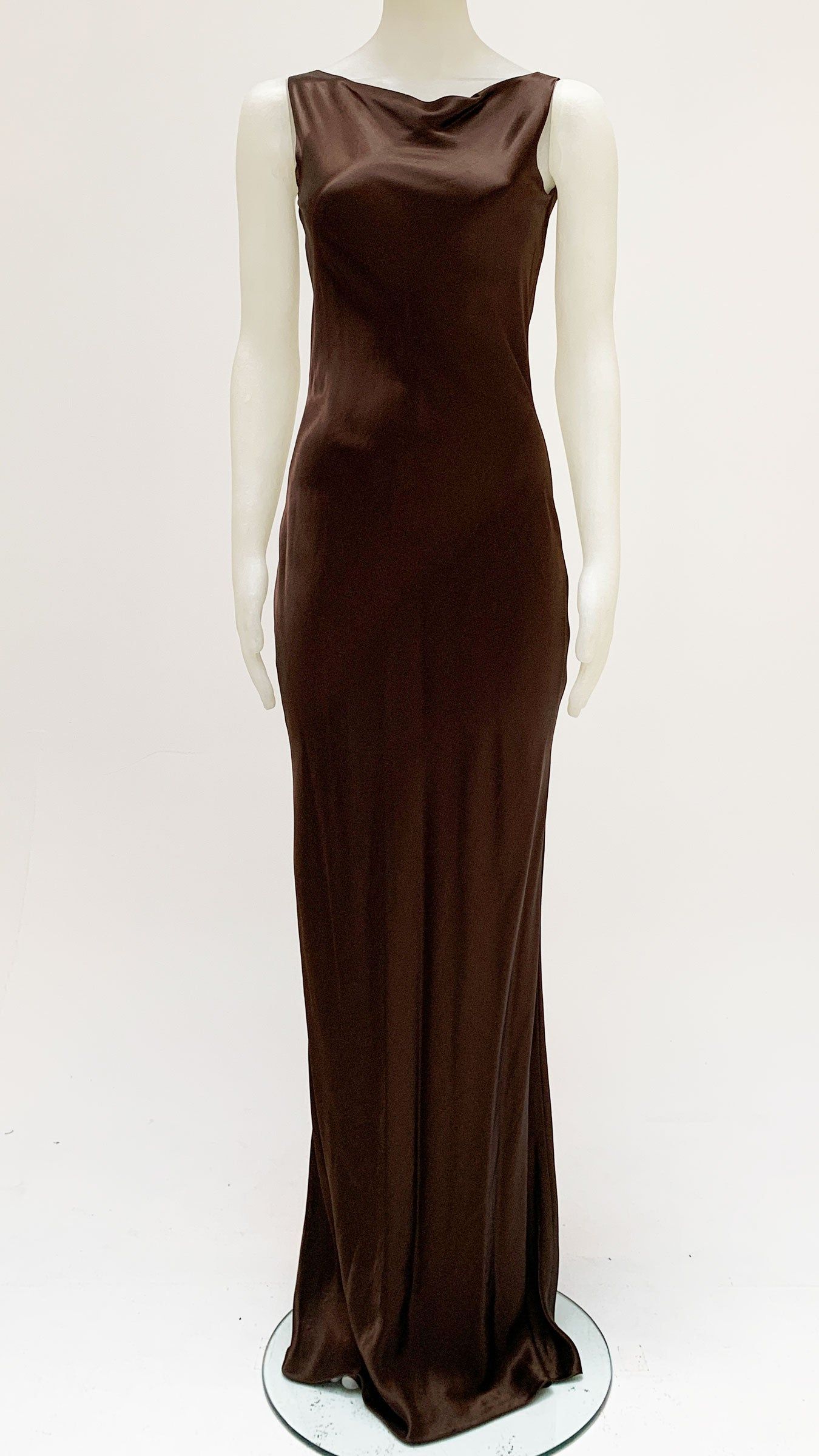 DROP NECK GOWN sold by Norma Kamali