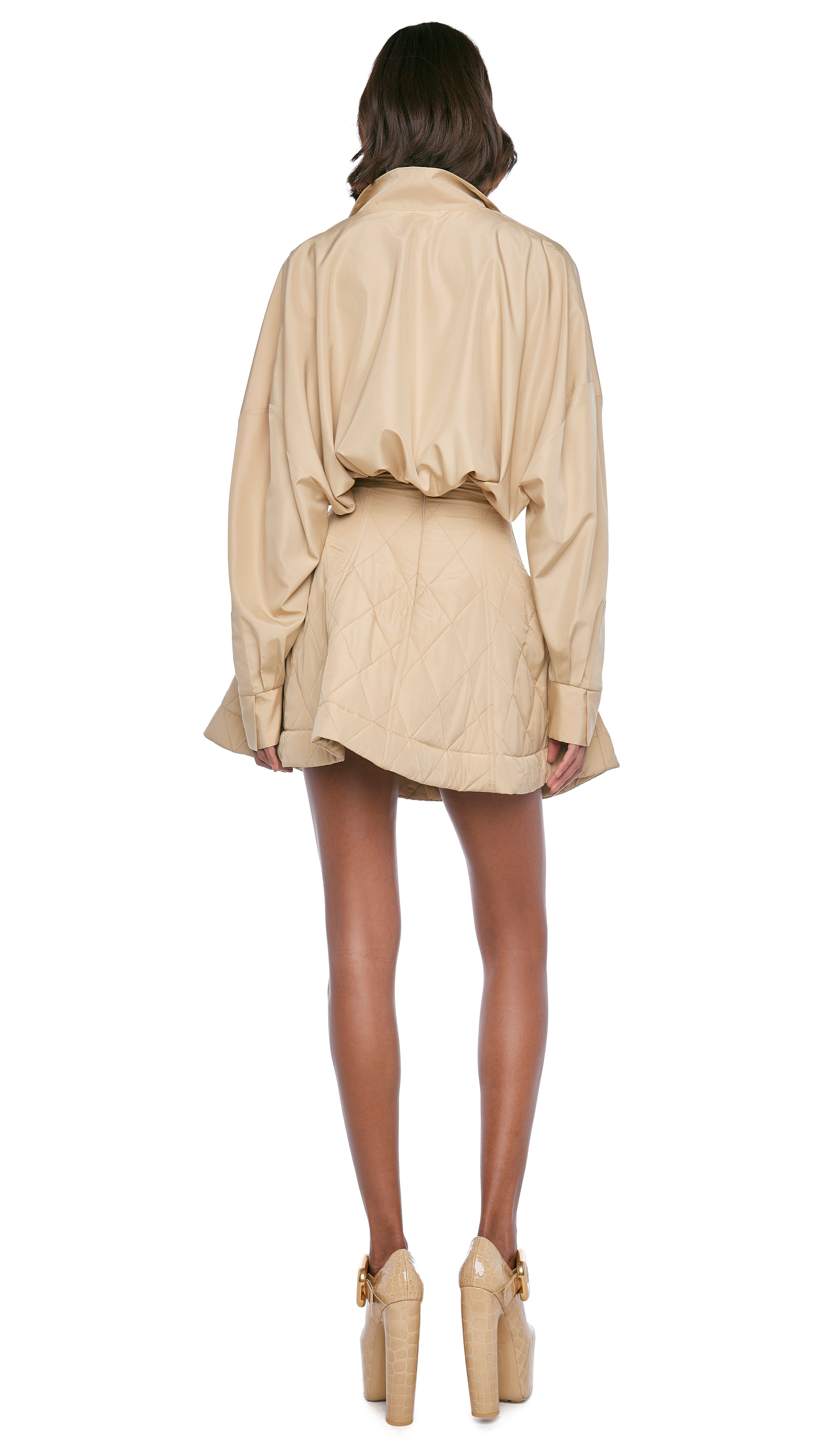 SUPER OS BF NK SHIRT BODYSUIT sold by Norma Kamali product image thumbnail 3