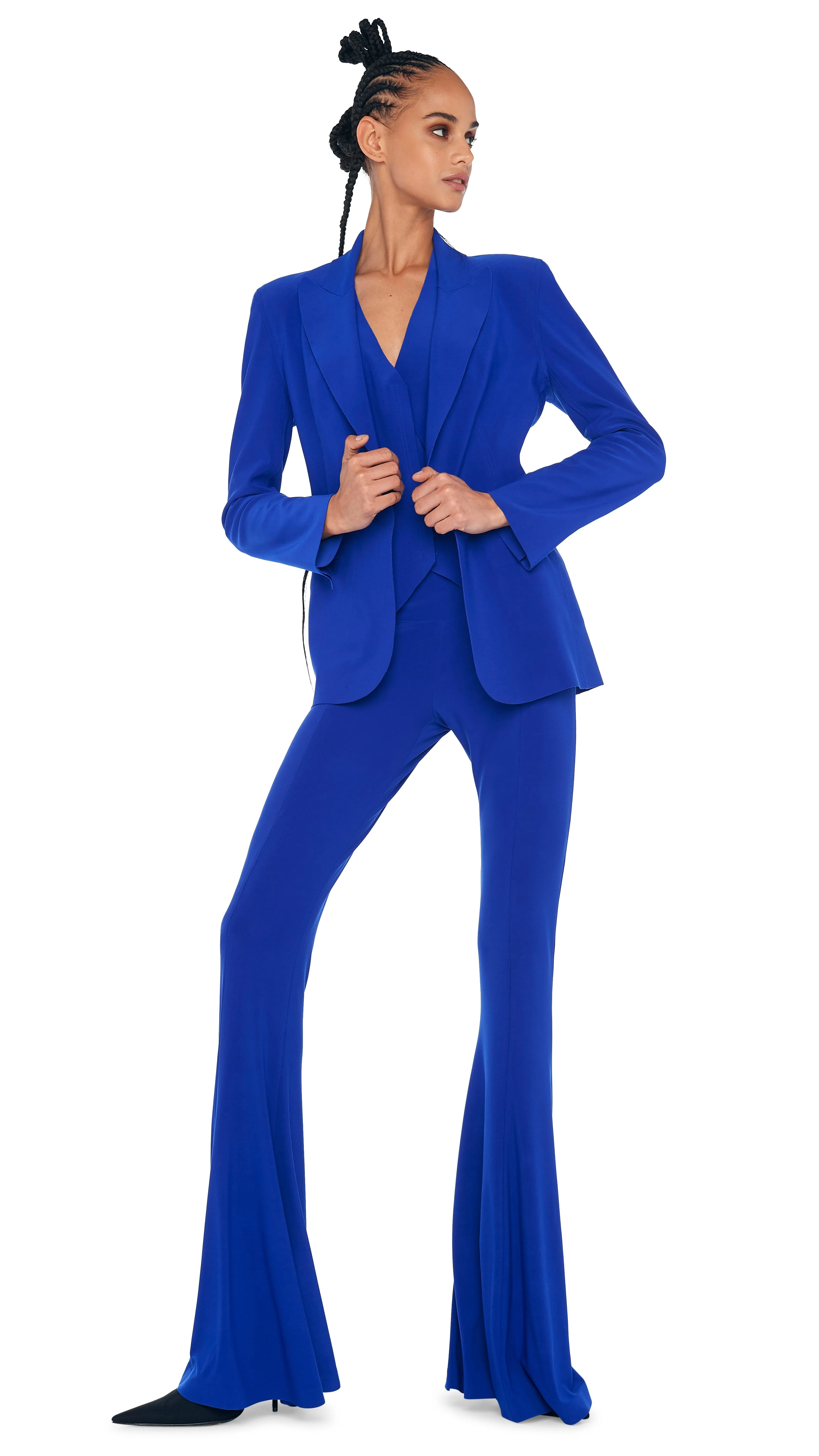 CLASSIC SINGLE BREASTED JACKET sold by Norma Kamali product image thumbnail 4