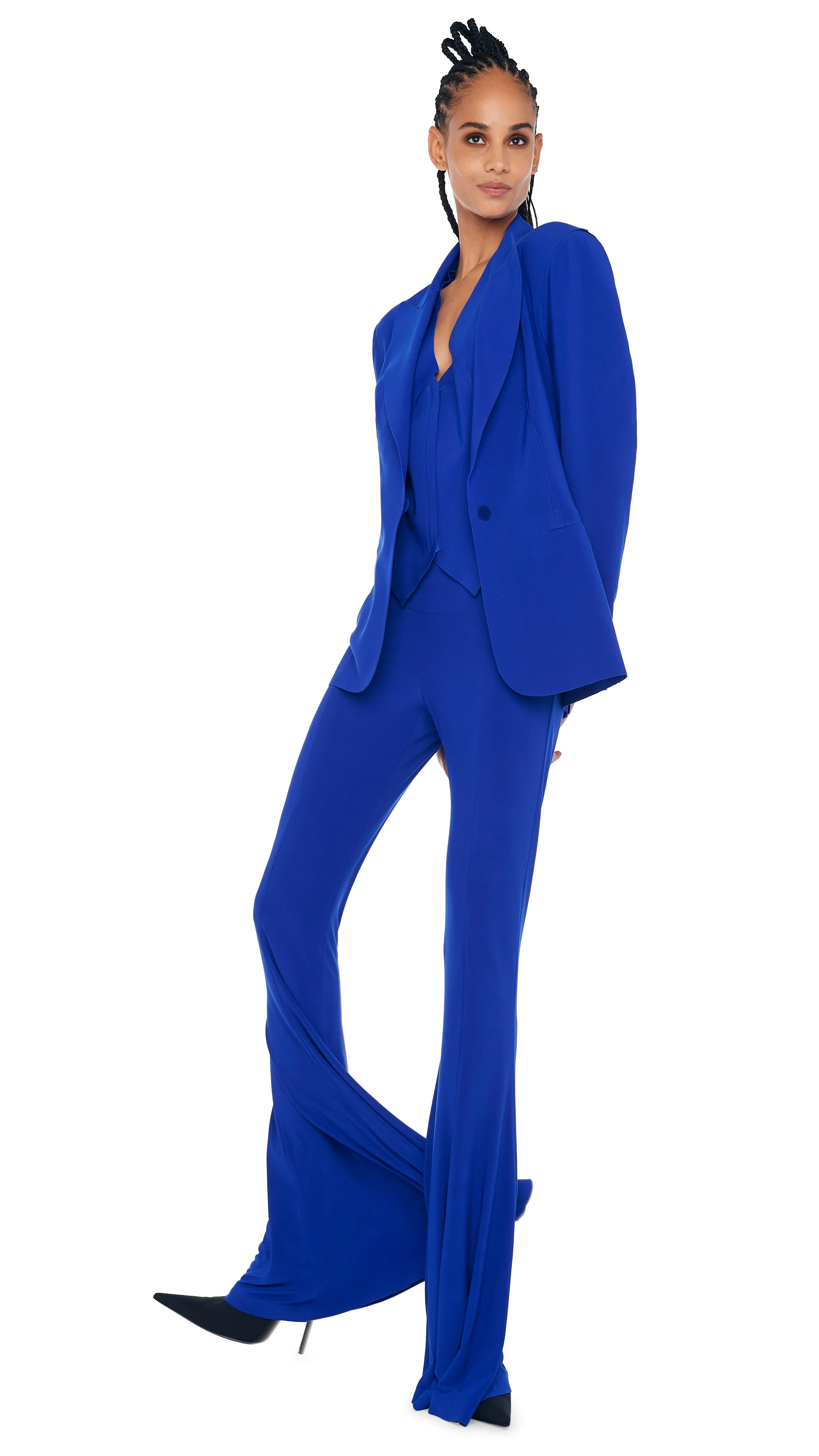 CLASSIC SINGLE BREASTED JACKET sold by Norma Kamali product image thumbnail 5