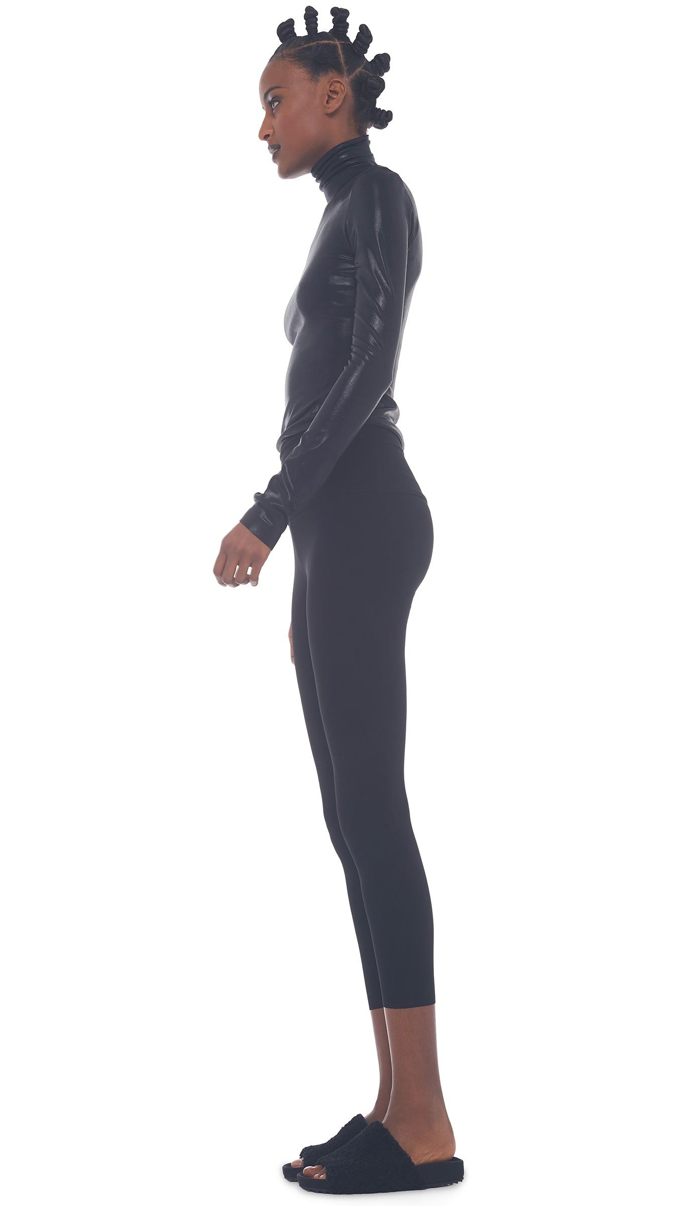 LONG SLEEVE TURTLE TOP sold by Norma Kamali product image thumbnail 2