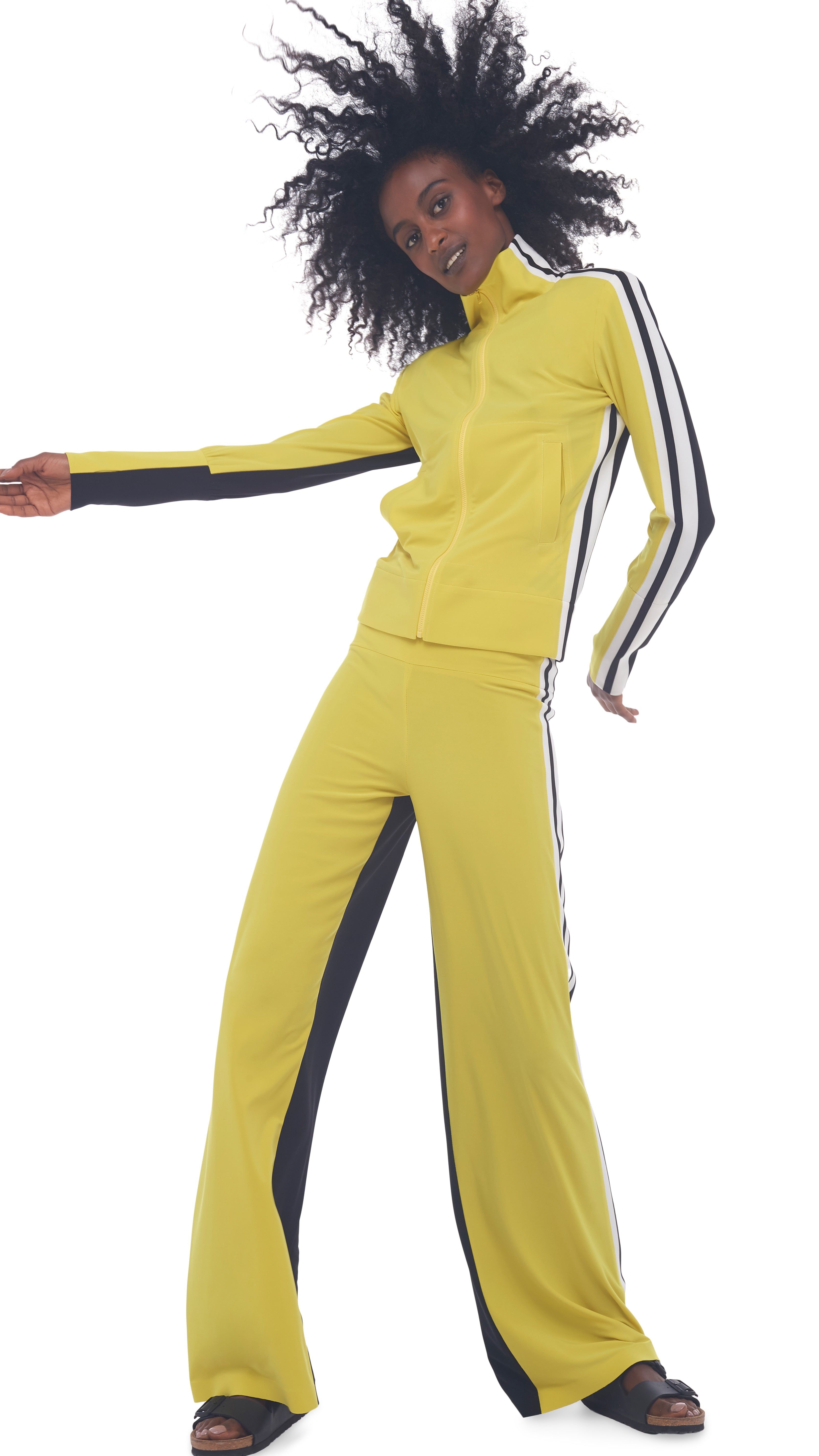 SIDE STRIPE STRAIGHT PANT sold by Norma Kamali product image thumbnail 7