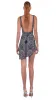 SIDE DRAPE MINI SKIRT sold by Norma Kamali