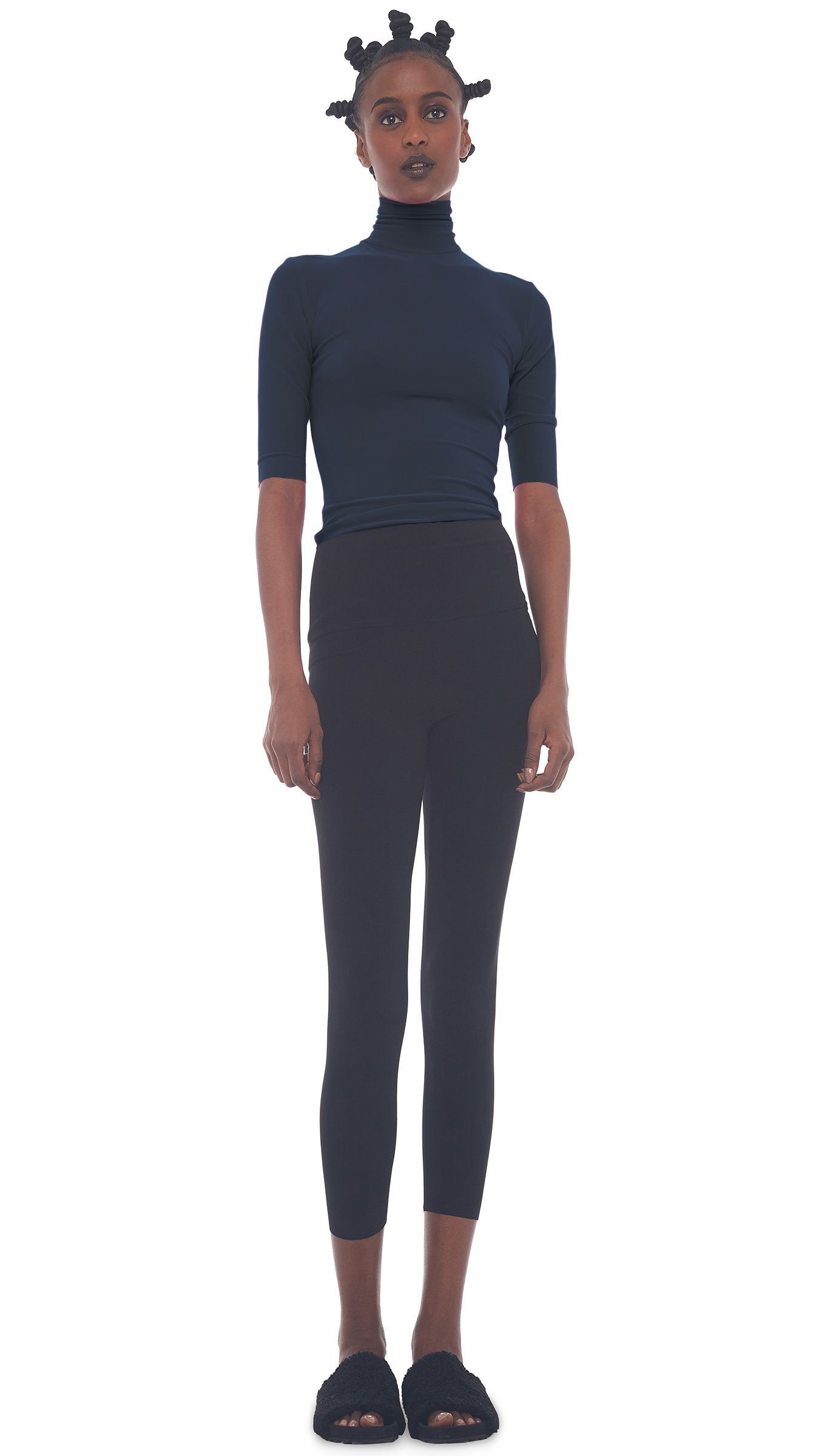 SHORT SLEEVE TURTLE TOP sold by Norma Kamali