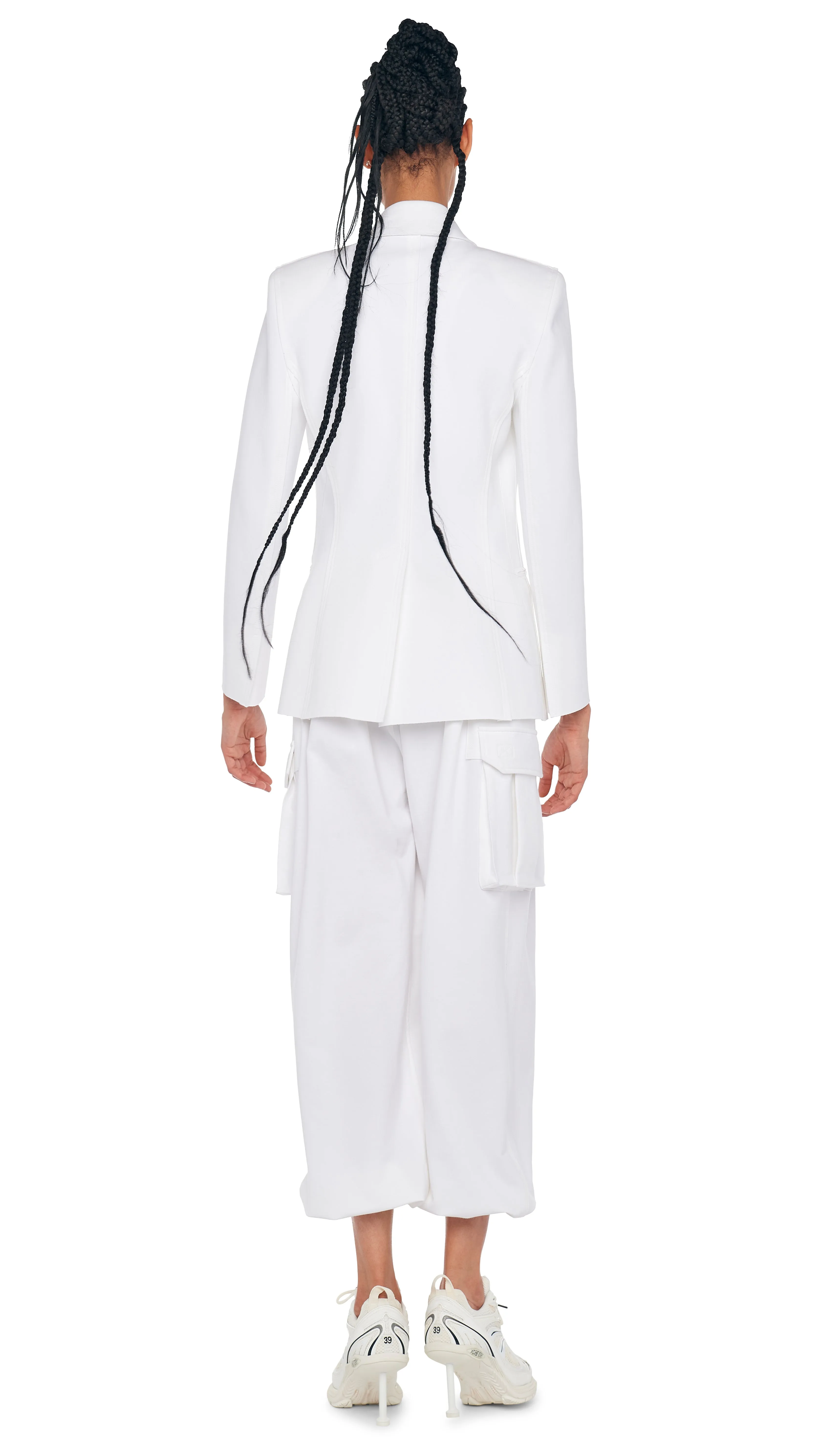 CLASSIC SINGLE BREASTED JACKET sold by Norma Kamali product image thumbnail 3