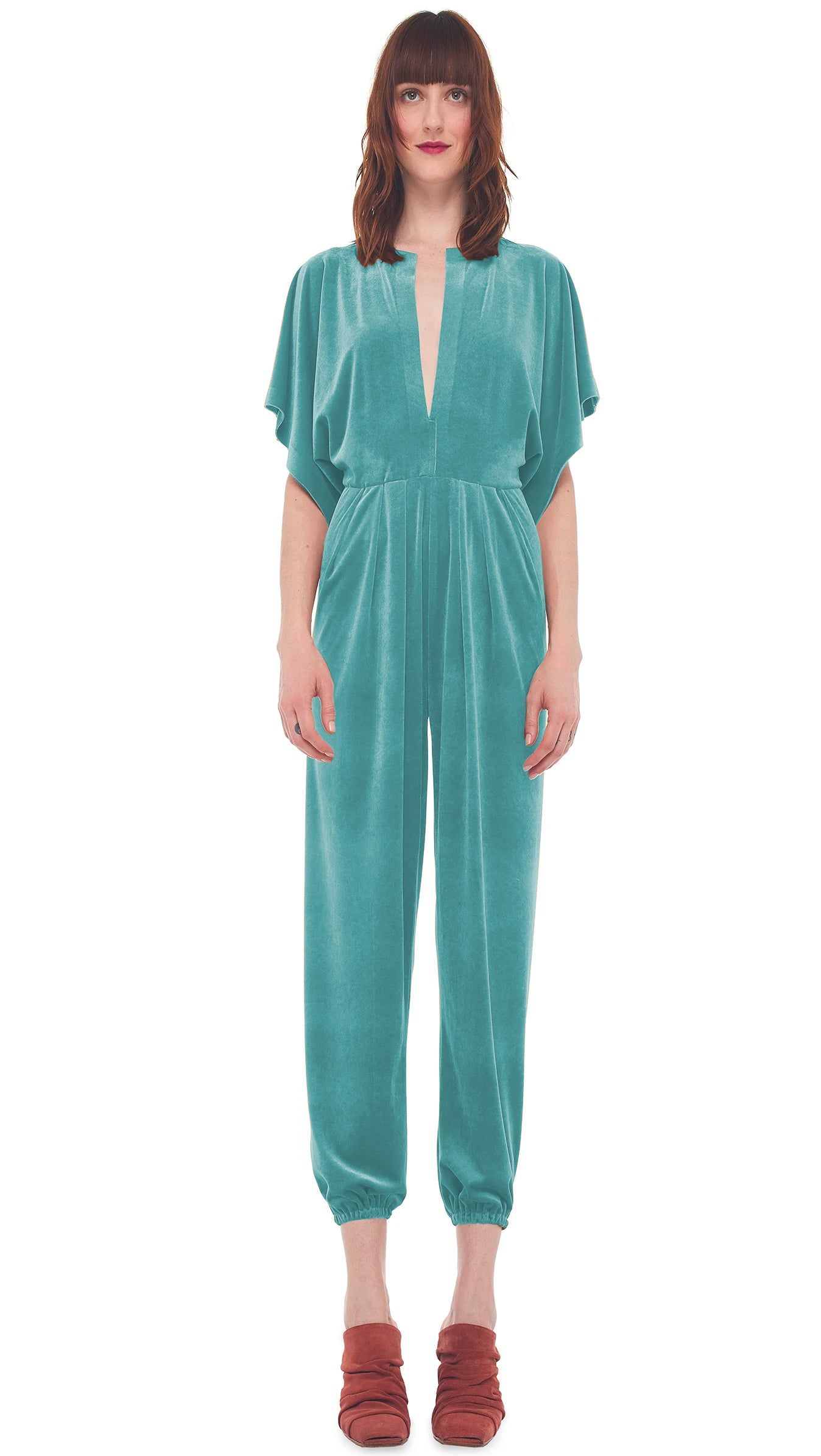 RECTANGLE JOG JUMPSUIT sold by Norma Kamali