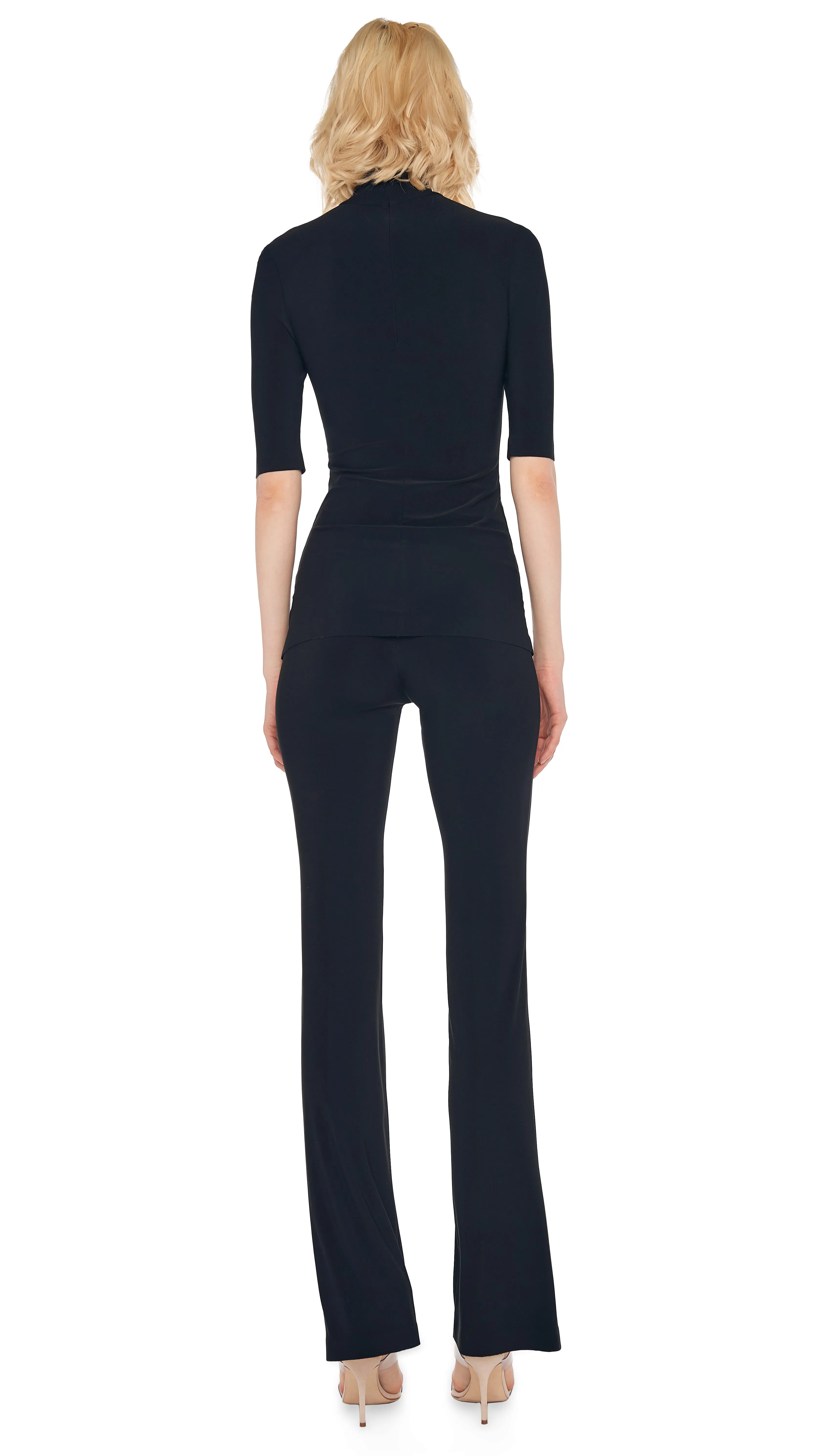 SHORT SLEEVE TURTLE TOP sold by Norma Kamali product image thumbnail 3