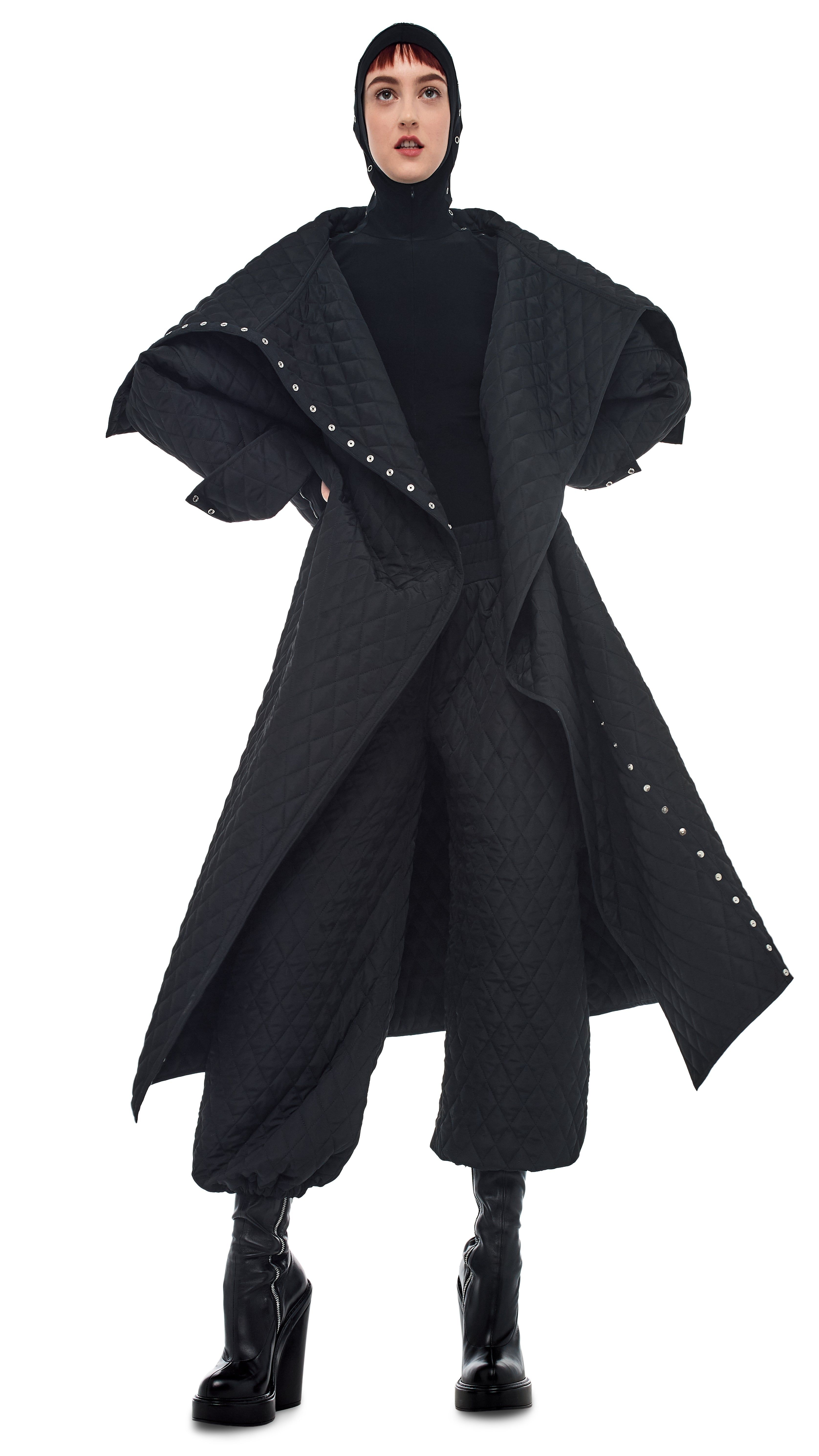 OS SIDE SNAP JACKET sold by Norma Kamali product image thumbnail 5