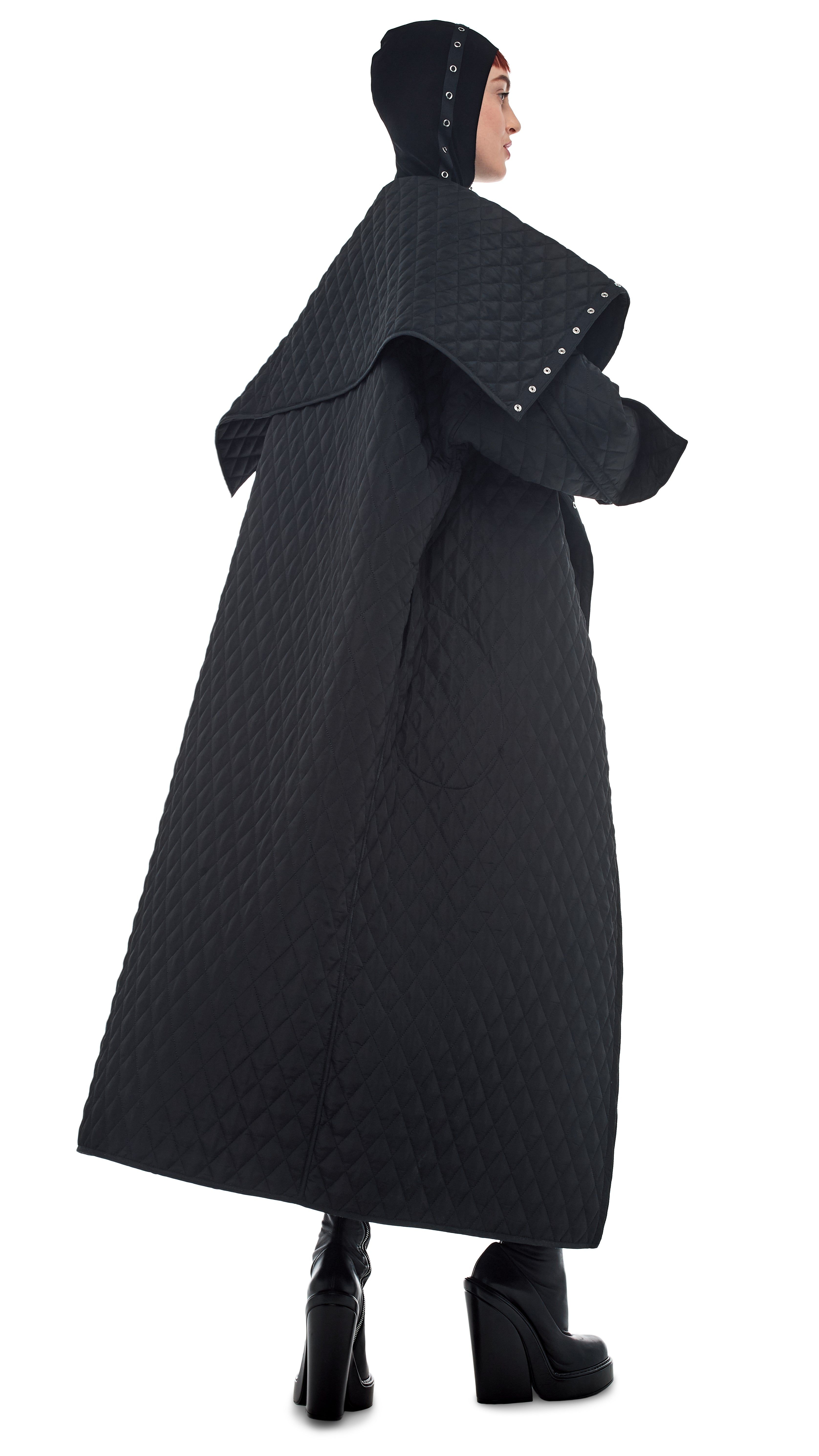 OS SIDE SNAP JACKET sold by Norma Kamali product image thumbnail 7