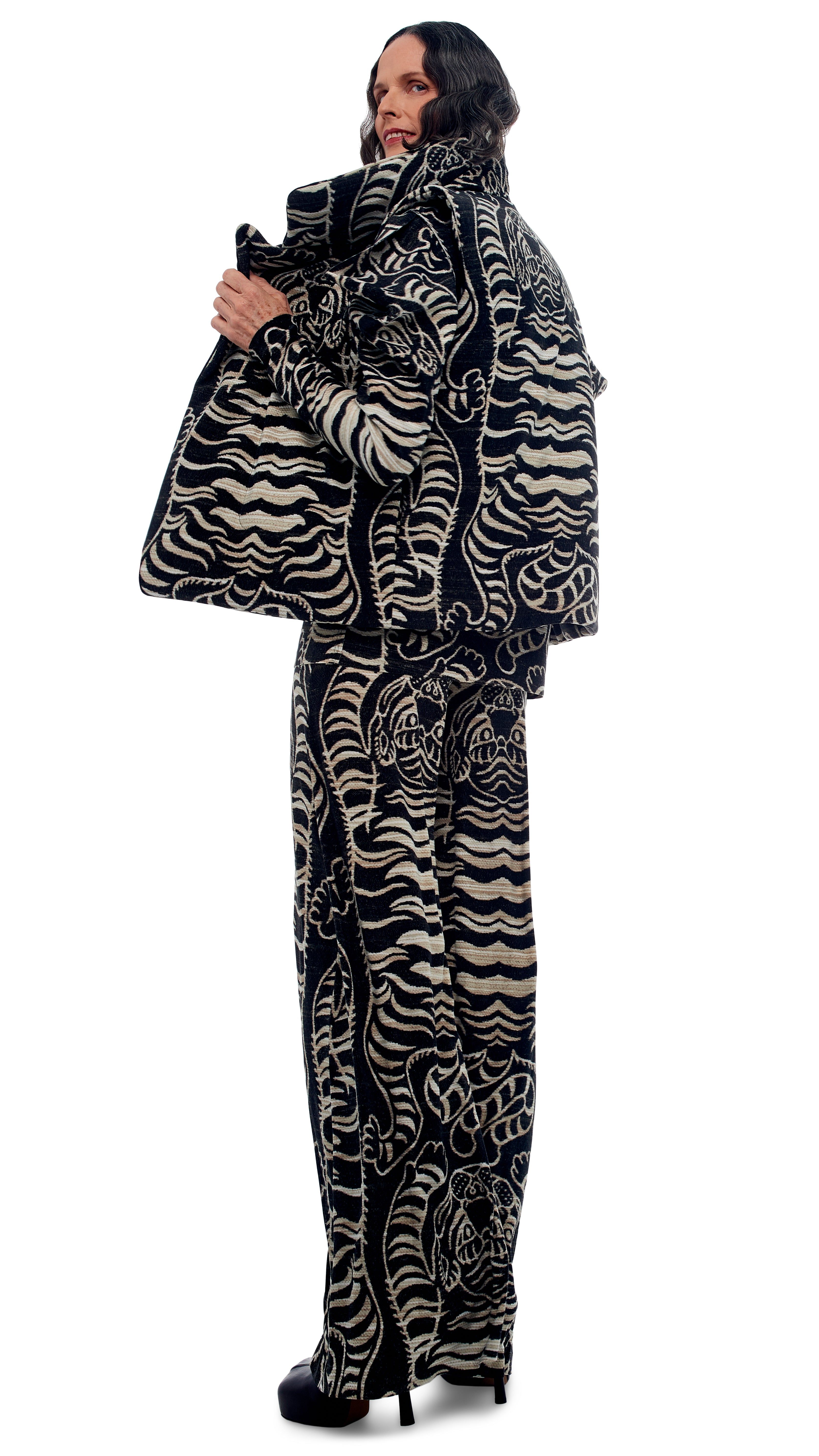 SLEEPING BAG VEST sold by Norma Kamali product image thumbnail 4