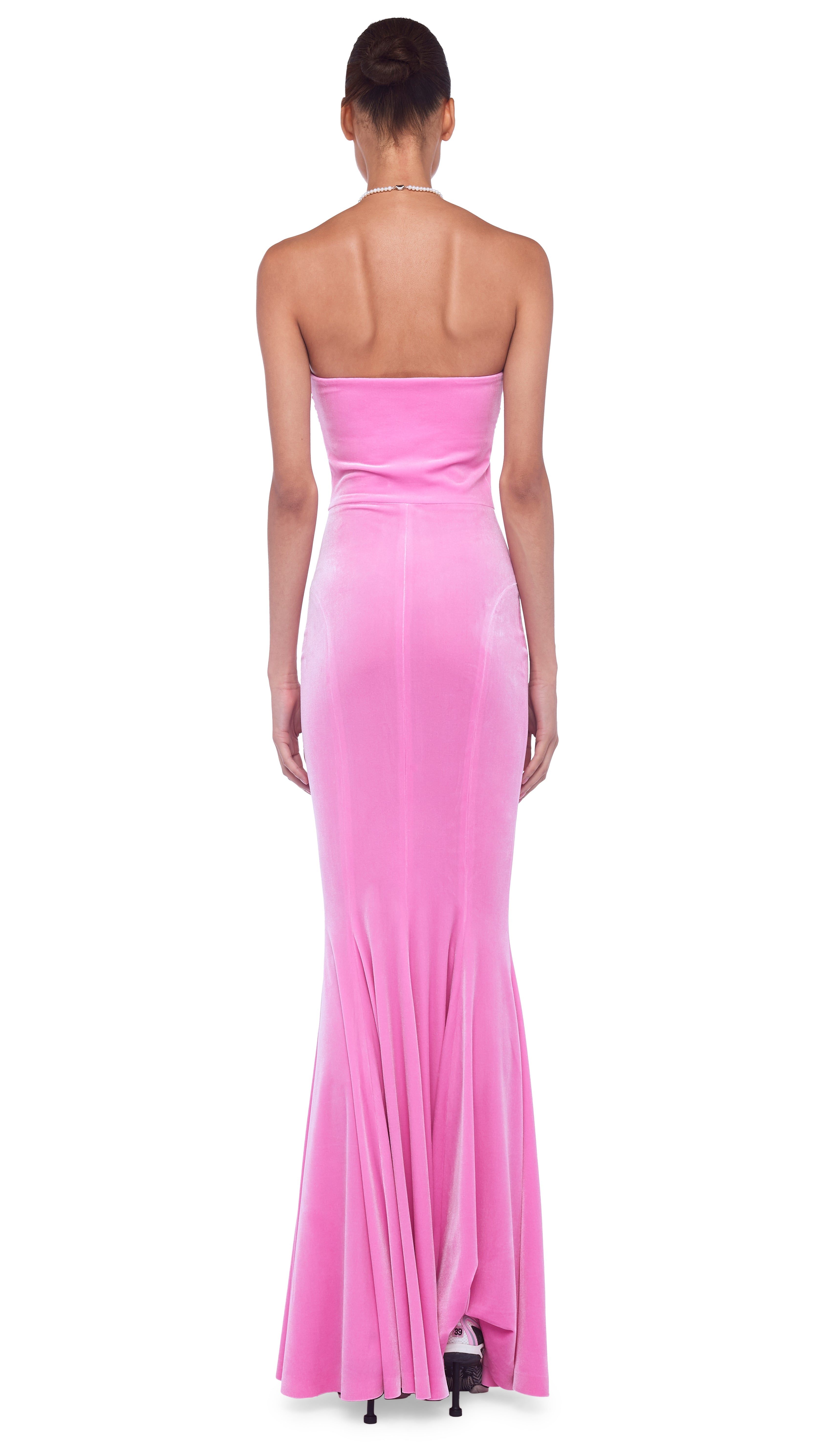 STRAPLESS FISHTAIL GOWN sold by Norma Kamali product image thumbnail 3