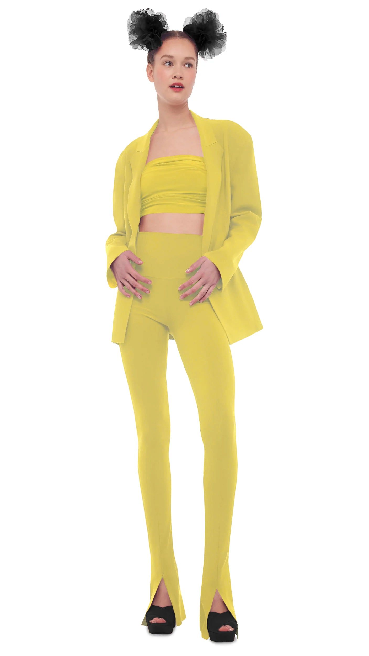 SHIRRED TUBE TOP sold by Norma Kamali product image thumbnail 3