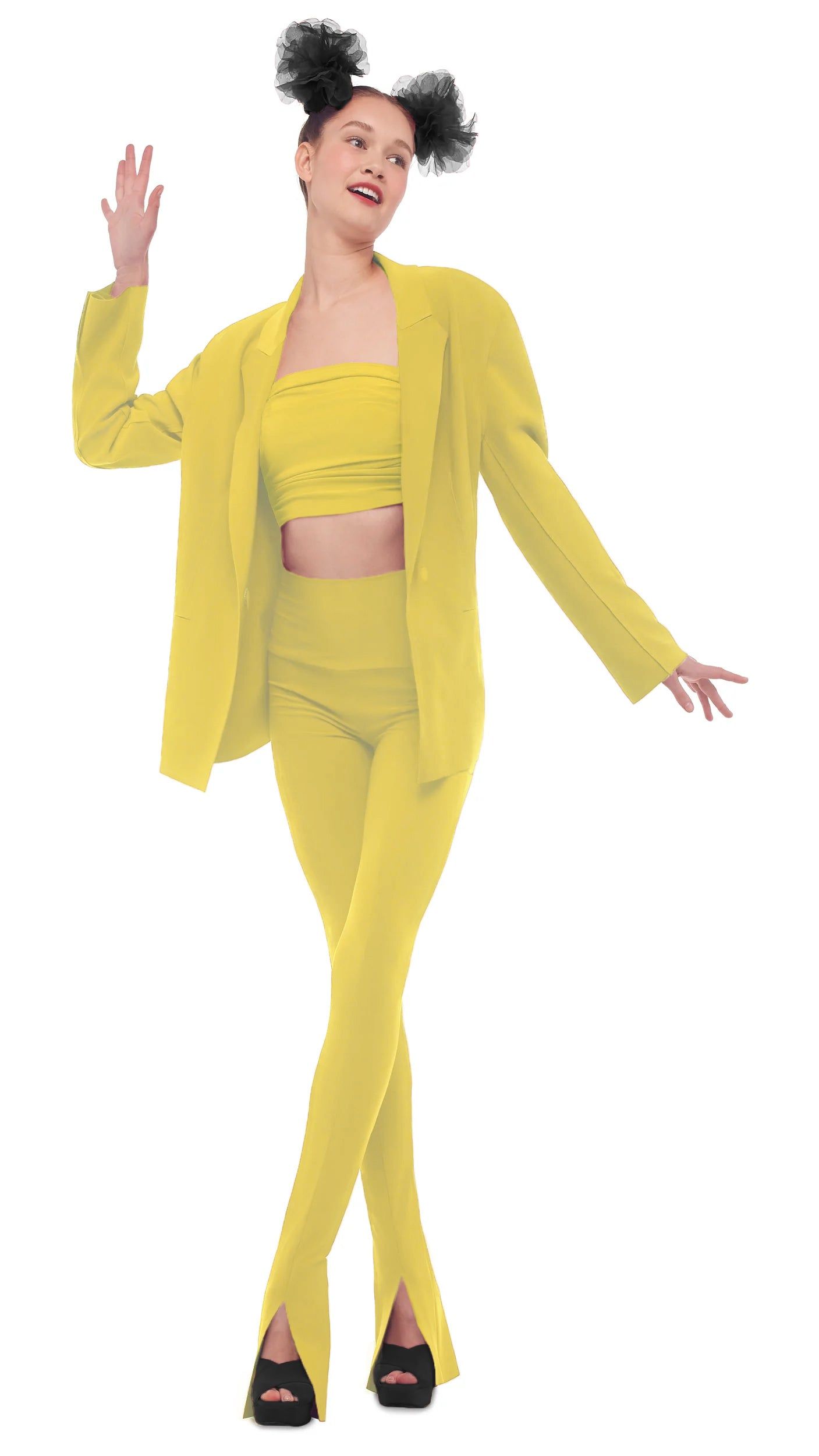 SHIRRED TUBE TOP sold by Norma Kamali product image thumbnail 4