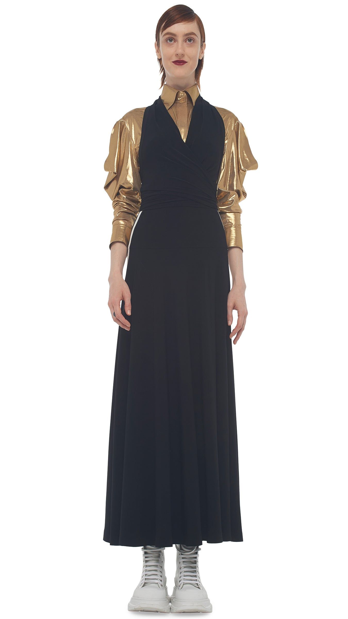 HALTER WRAP TOP sold by Norma Kamali