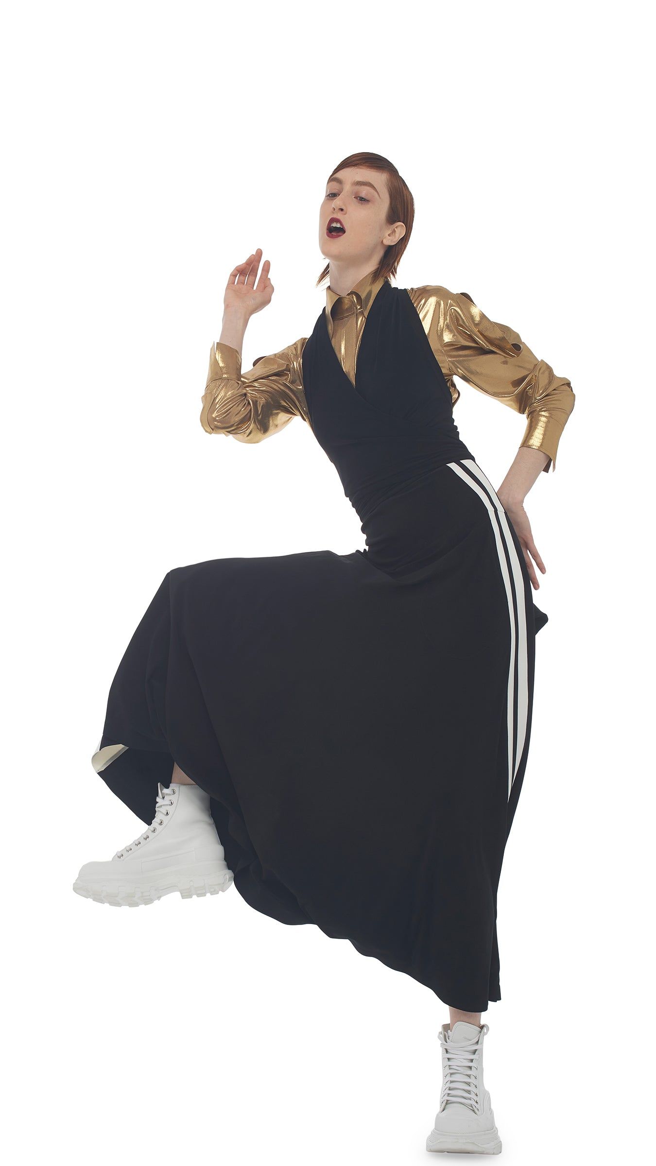 HALTER WRAP TOP sold by Norma Kamali product image thumbnail 4