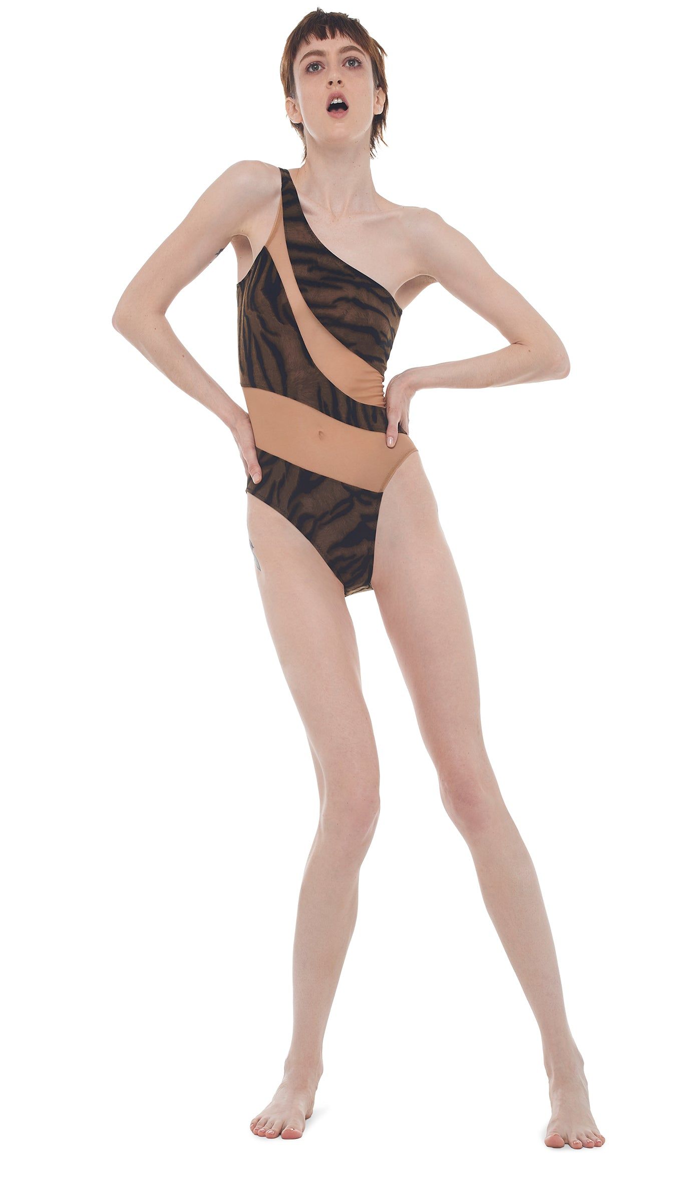 SNAKE MESH MIO sold by Norma Kamali product image thumbnail 5