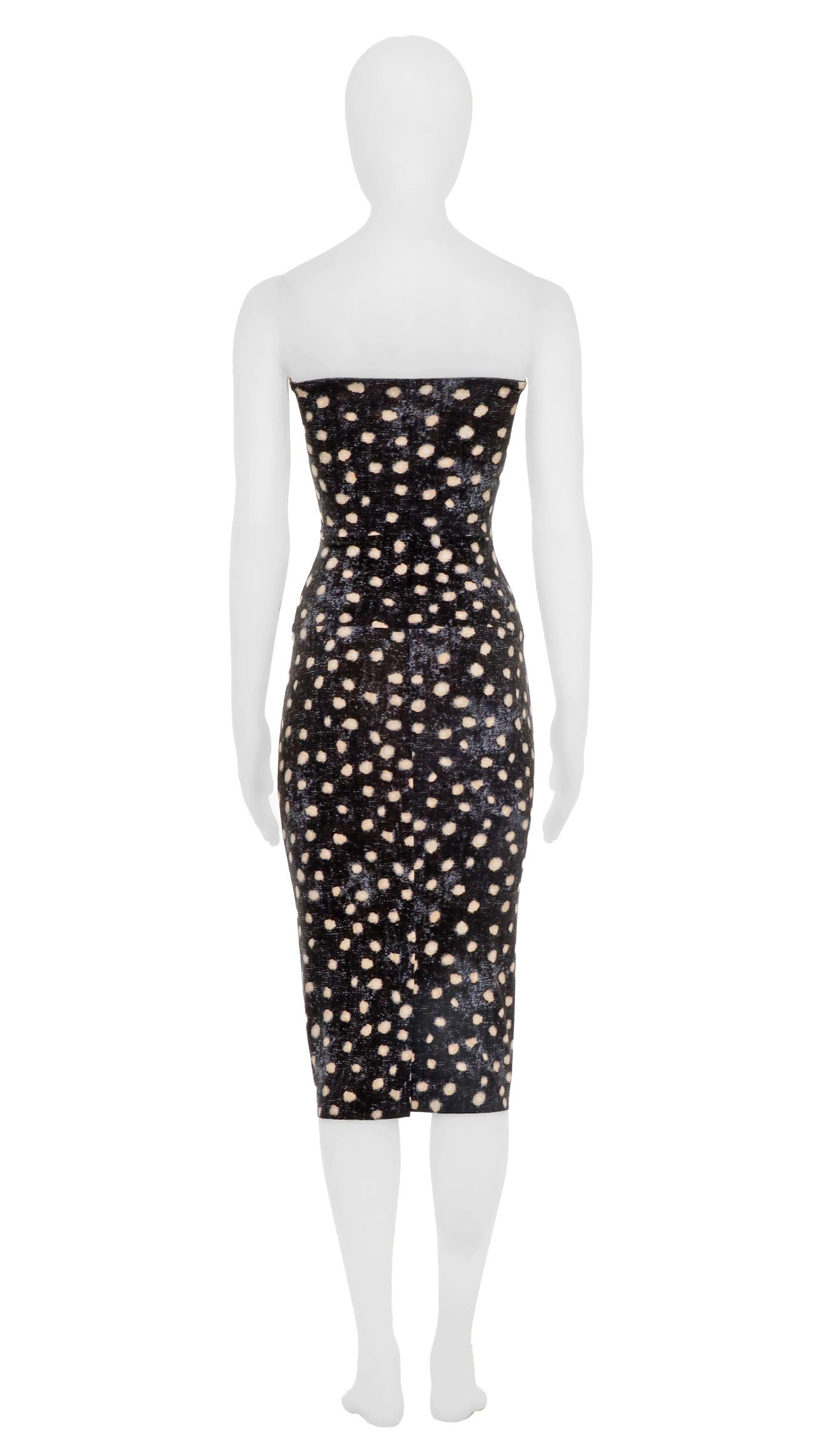 STRAPLESS DRESS TO KNEE sold by Norma Kamali product image thumbnail 3