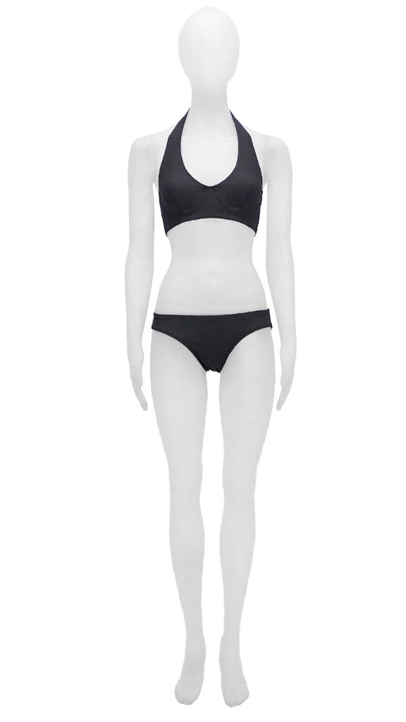 UNDERWIRE HALTER BRA sold by Norma Kamali