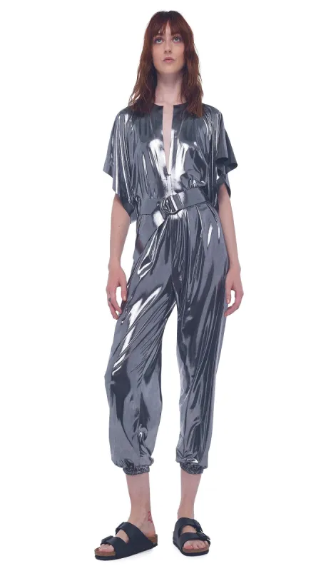 RECTANGLE JOG JUMPSUIT sold by Norma Kamali