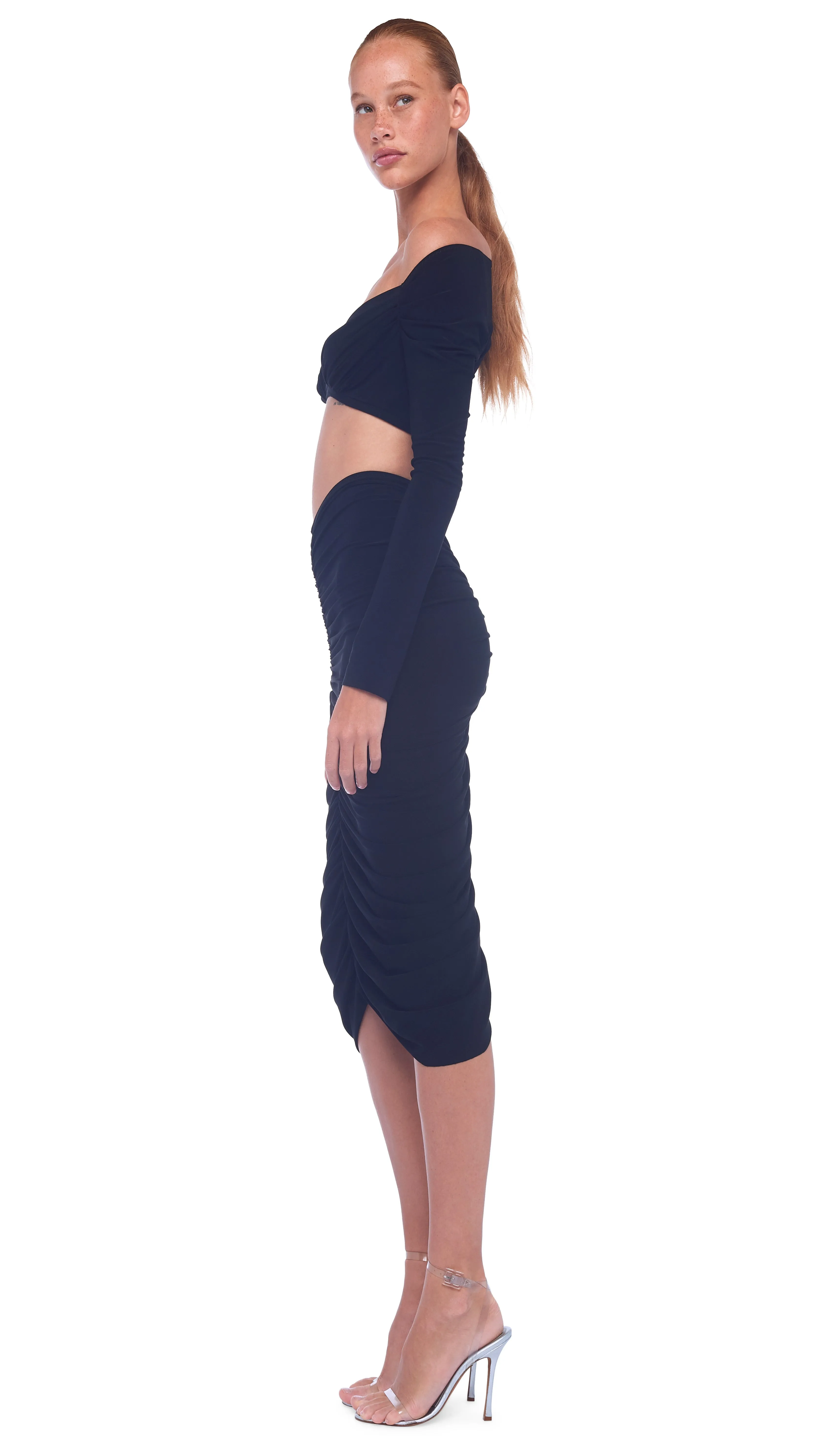 CROPPED SWEETHEART TOP sold by Norma Kamali product image thumbnail 2