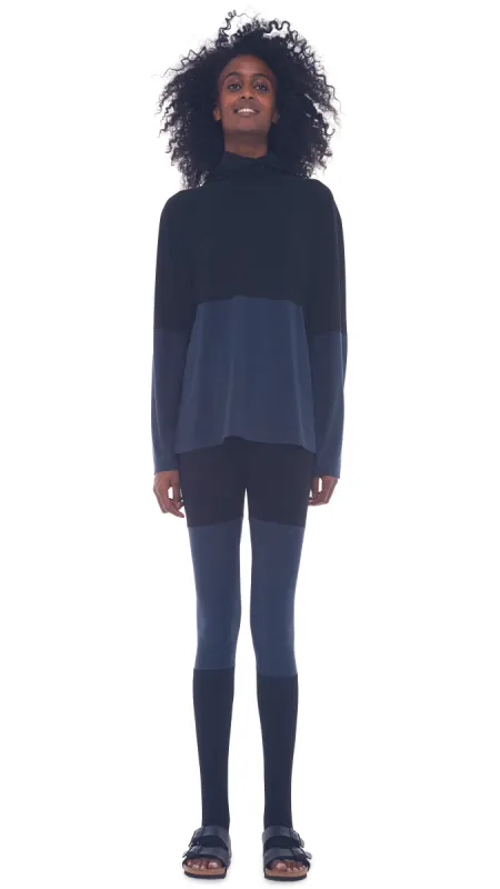 SPLICED SHORT BF HOODED TOP sold by Norma Kamali