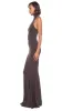 HALTER TURTLE FISHTAIL GOWN sold by Norma Kamali