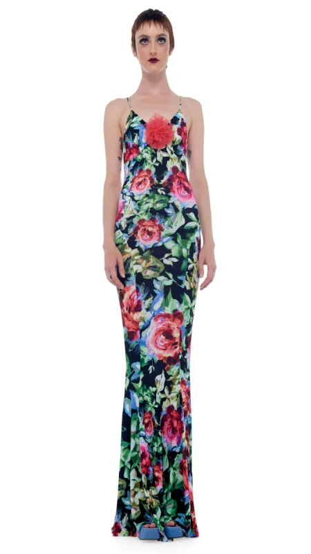 LOW BACK FISHTAIL GOWN sold by Norma Kamali