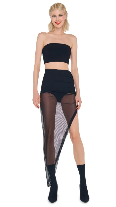 STRAPLESS CROPPED TOP sold by Norma Kamali