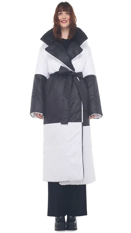 REVERSIBLE SLEEPING BAG COAT sold by Norma Kamali