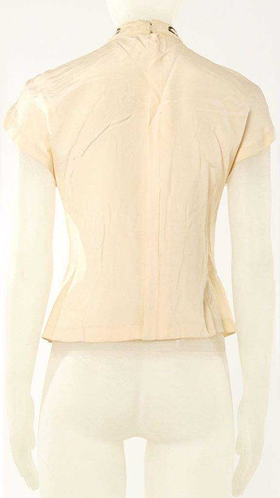 SEQUIN LEAF TOP sold by Norma Kamali product image thumbnail 2