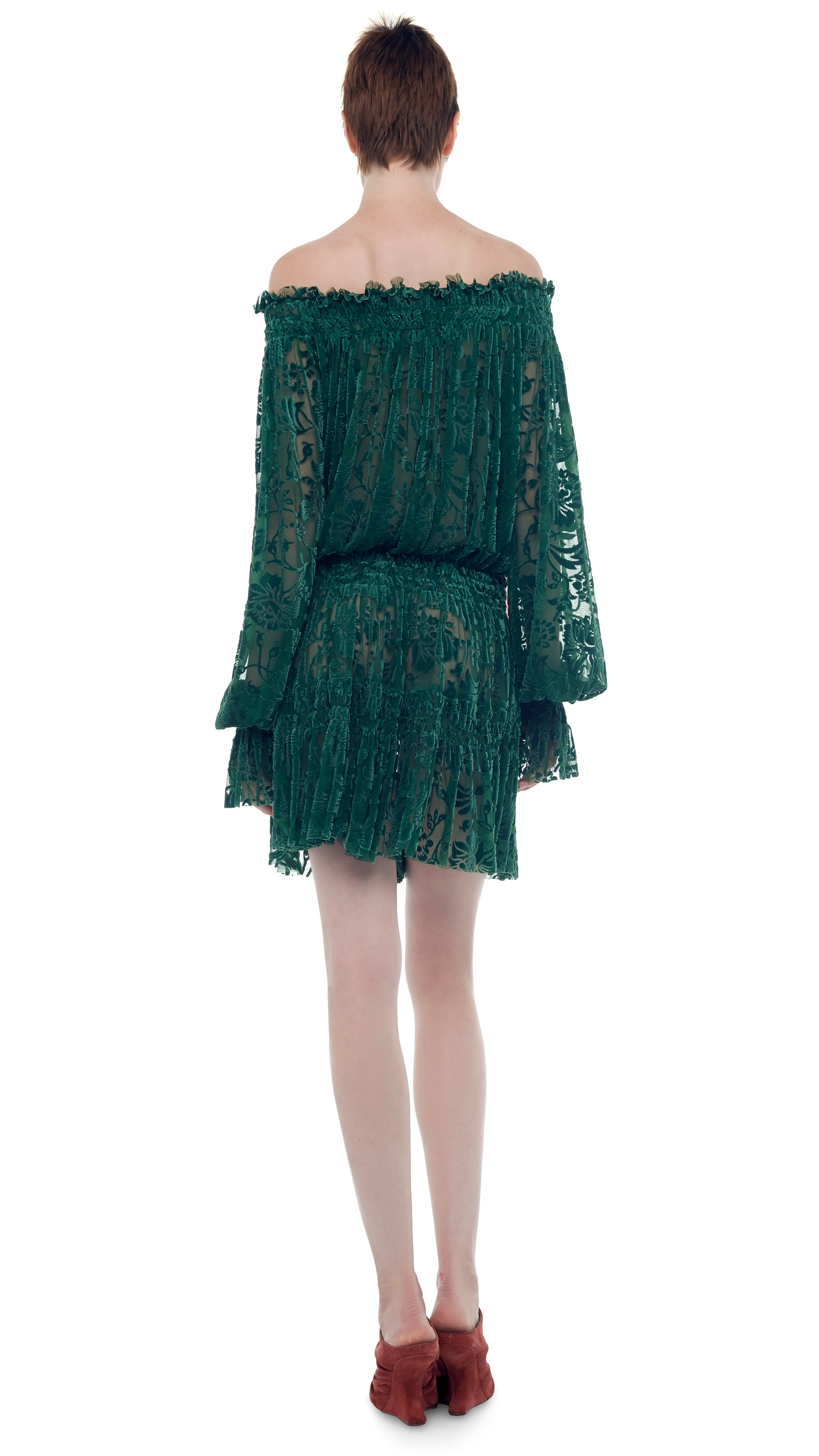 PEASANT DRESS sold by Norma Kamali product image thumbnail 3