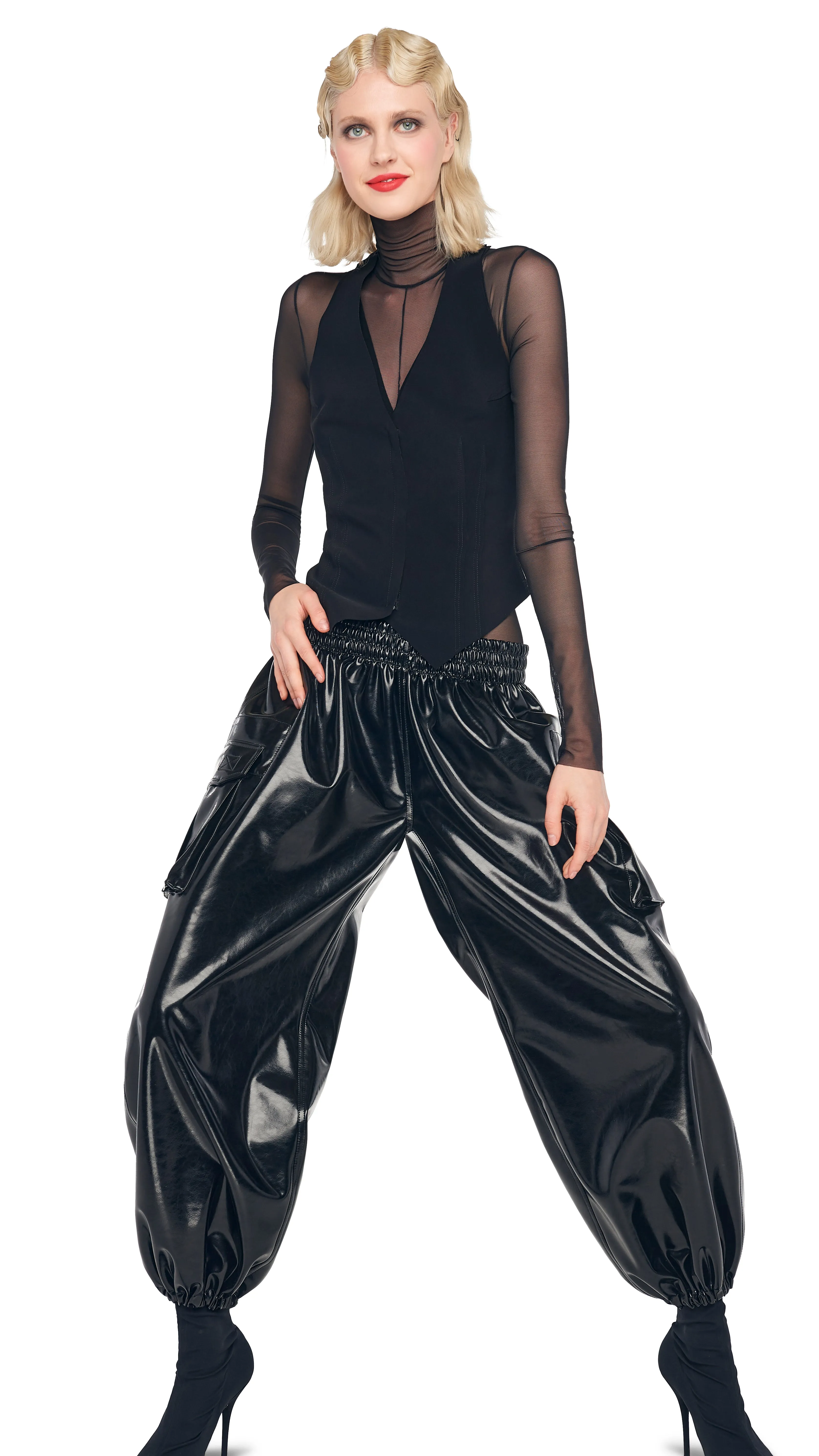 OVERSIZED BF CARGO SWEATPANT sold by Norma Kamali product image thumbnail 4