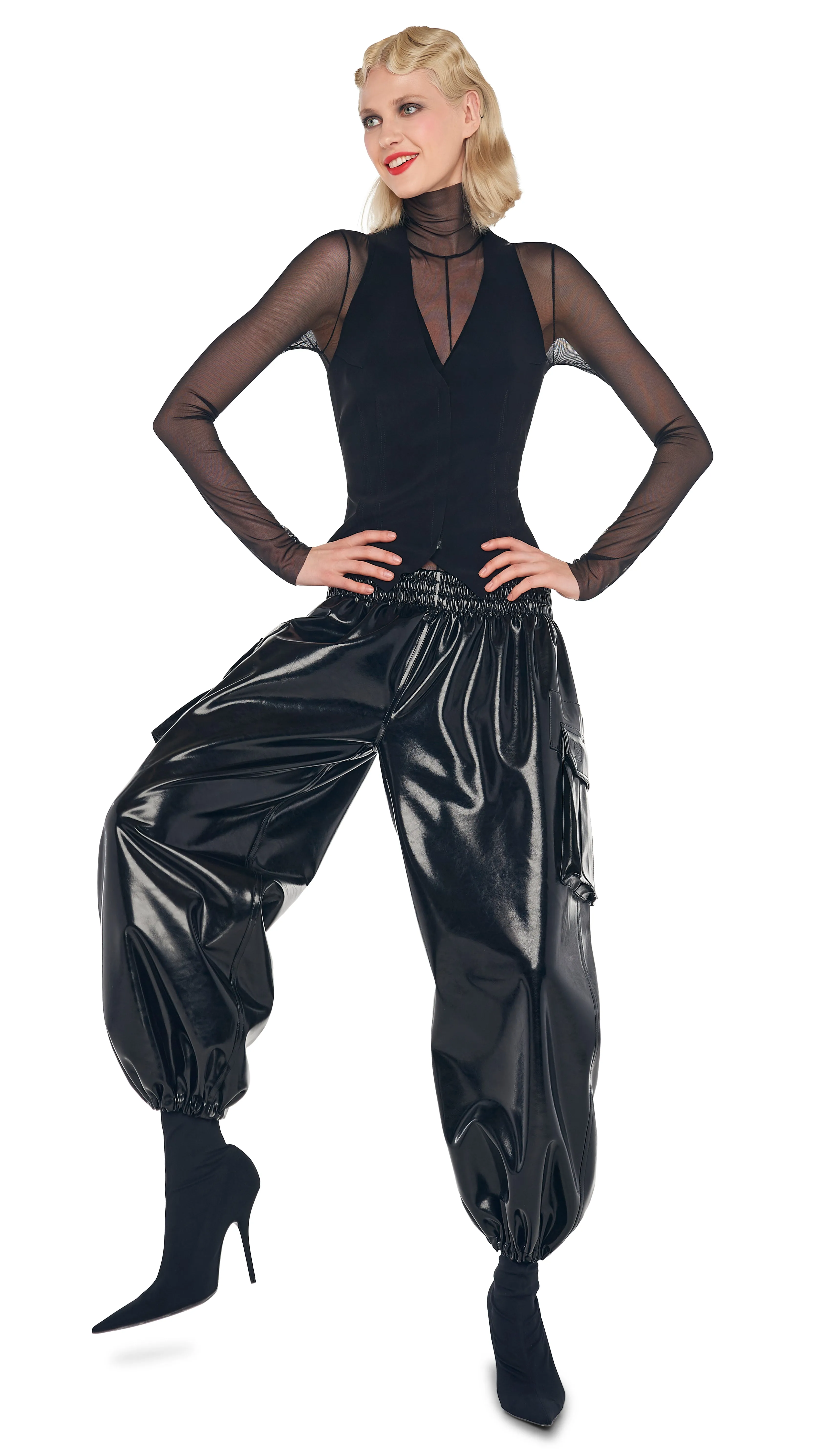 OVERSIZED BF CARGO SWEATPANT sold by Norma Kamali product image thumbnail 5