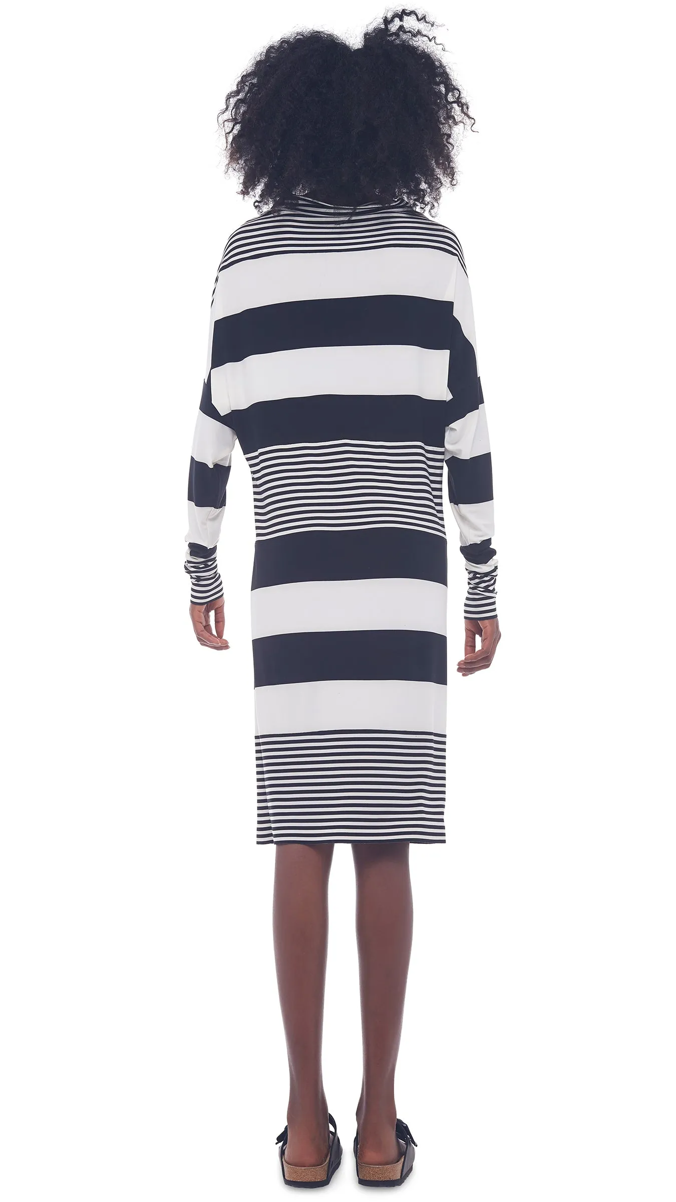 SPLICED ALL IN ONE DRESS sold by Norma Kamali product image thumbnail 3