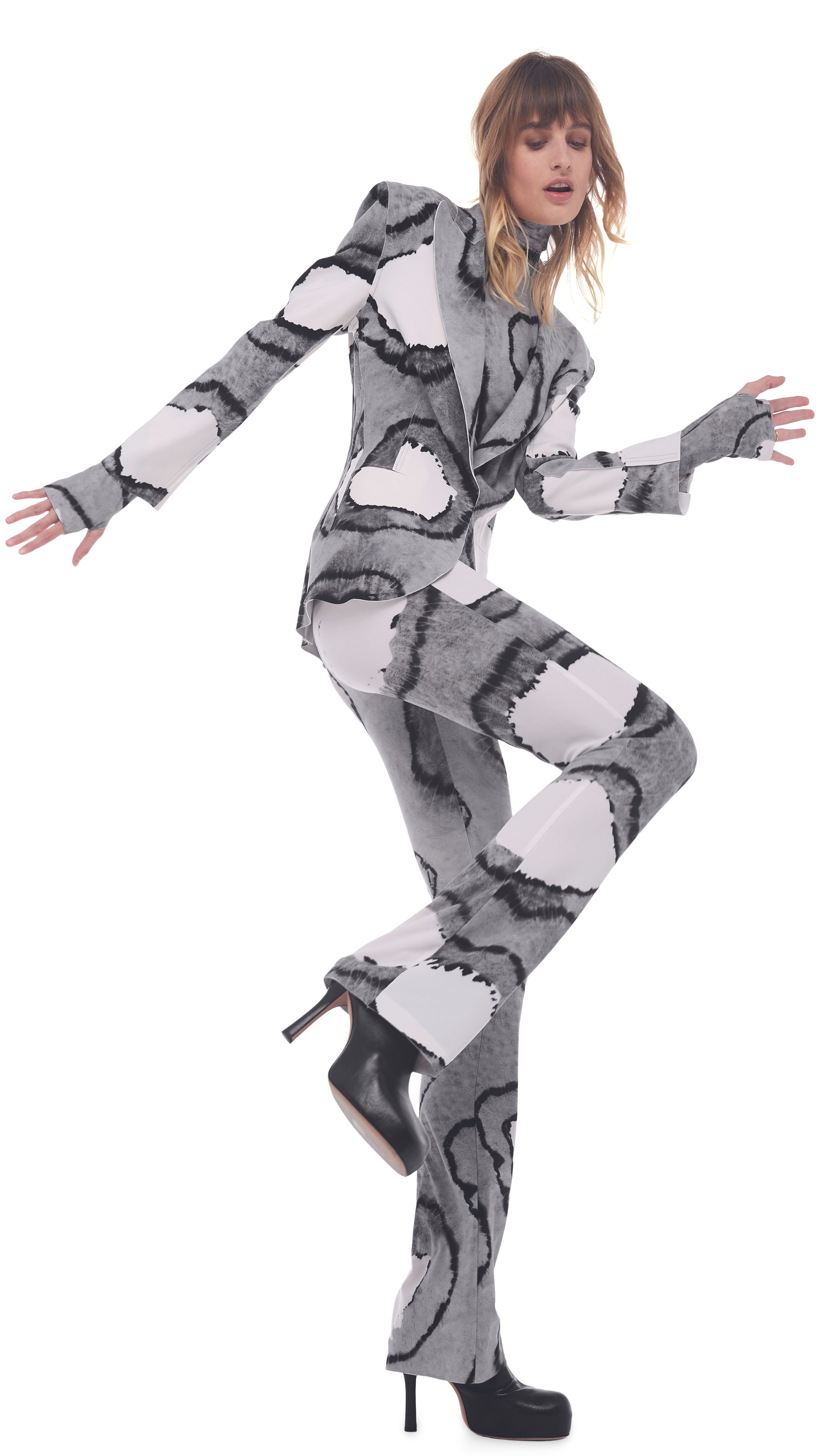 SINGLE BREASTED JACKET sold by Norma Kamali product image thumbnail 6