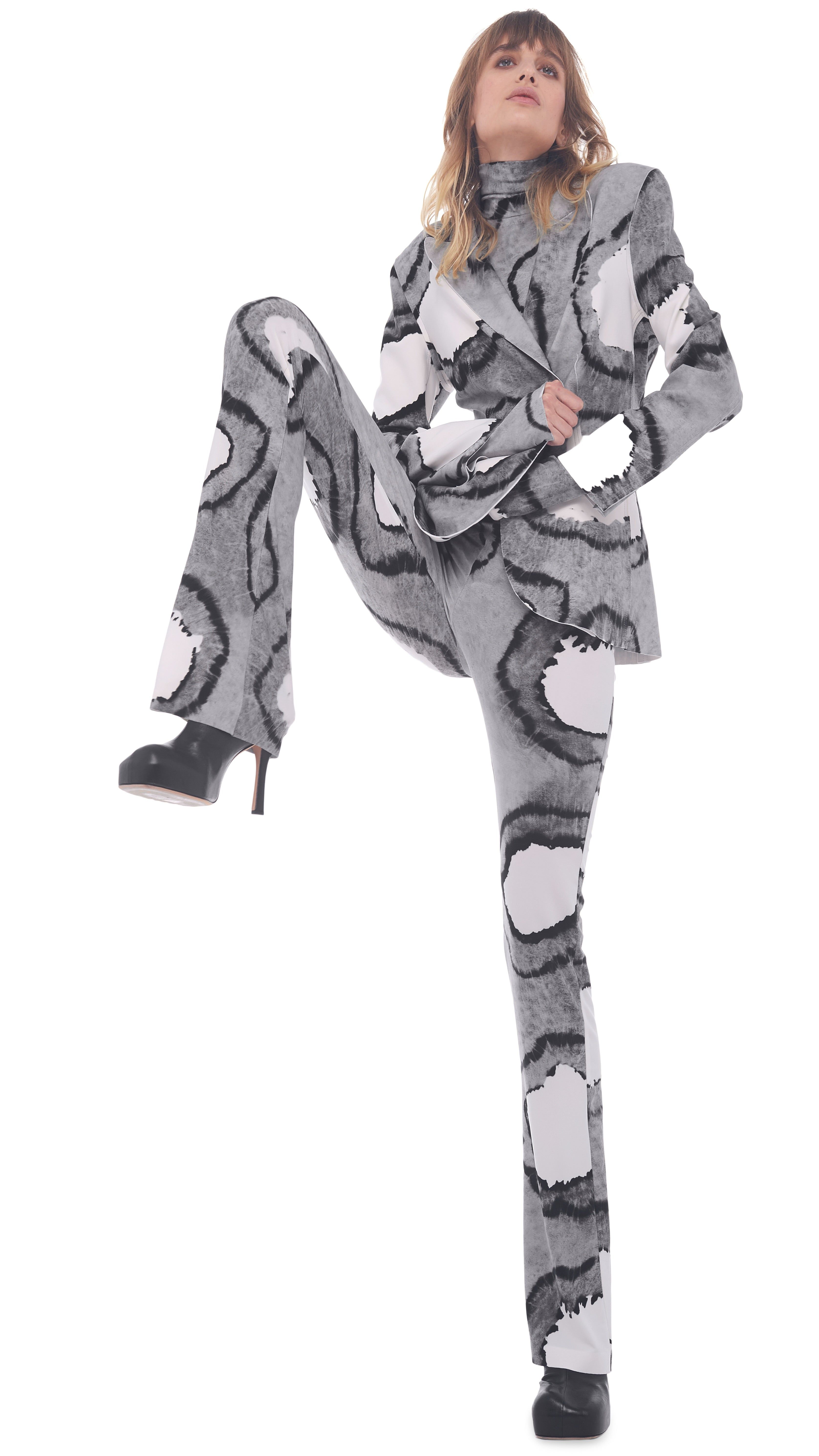 SINGLE BREASTED JACKET sold by Norma Kamali product image thumbnail 5