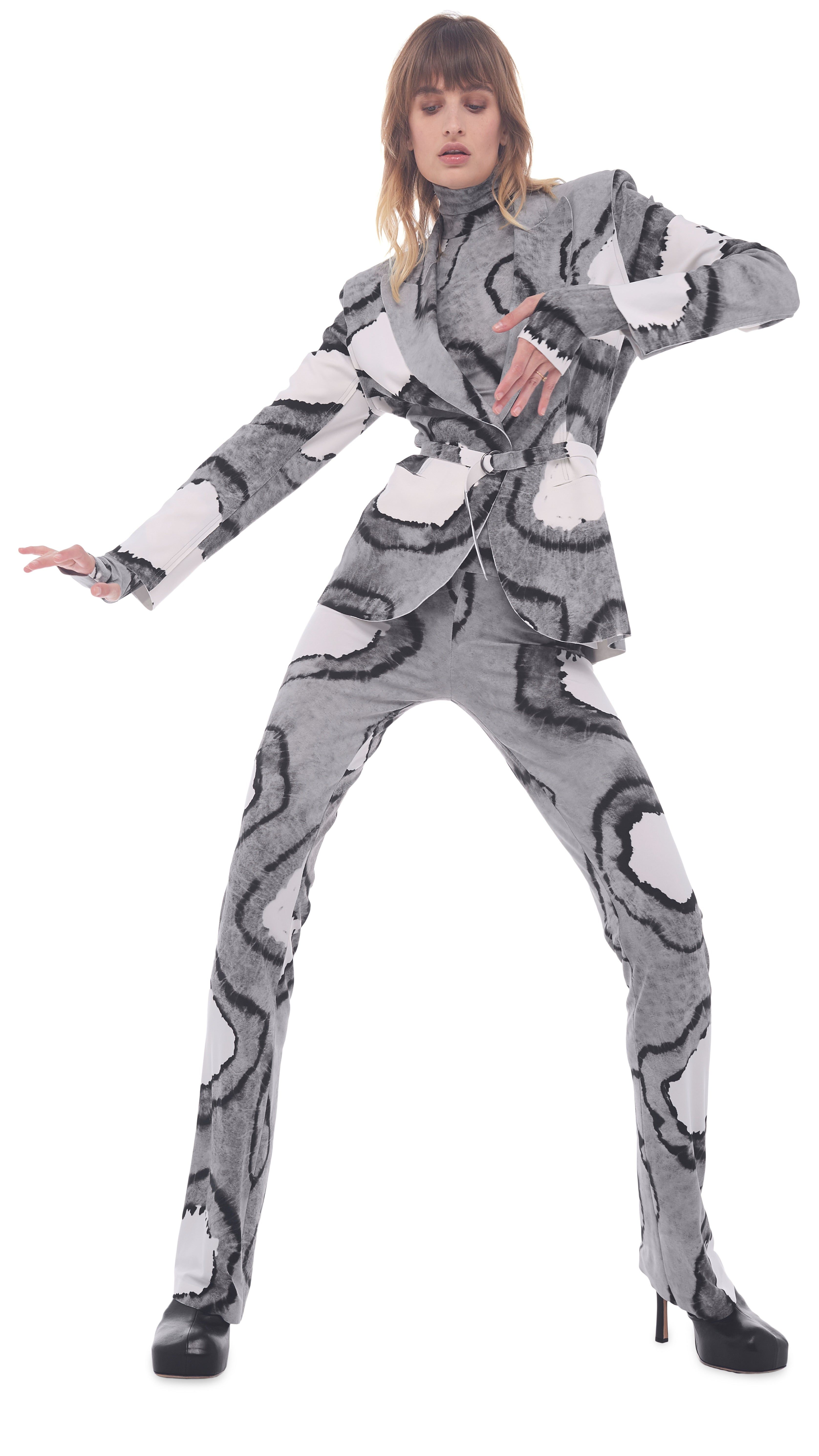 SINGLE BREASTED JACKET sold by Norma Kamali product image thumbnail 9