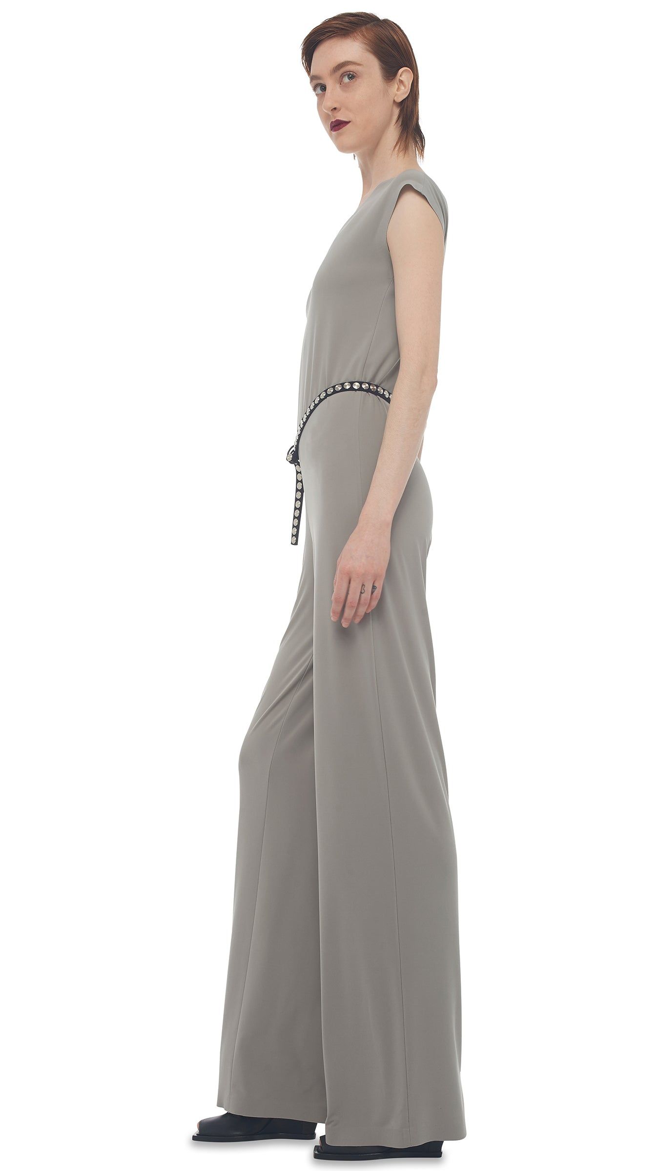 DROP SHOULDER JUMPSUIT sold by Norma Kamali product image thumbnail 2