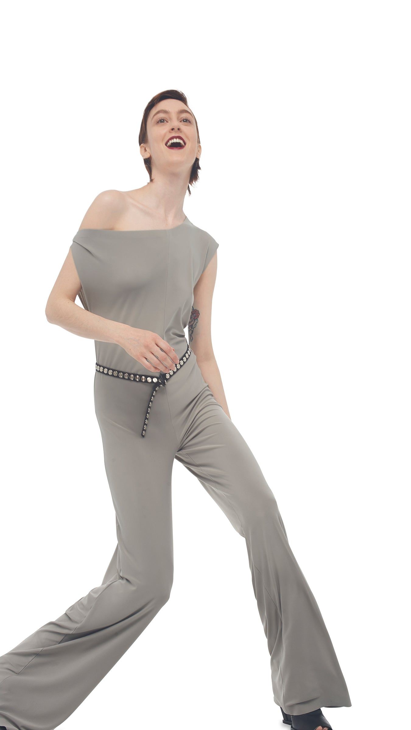 DROP SHOULDER JUMPSUIT sold by Norma Kamali product image thumbnail 5