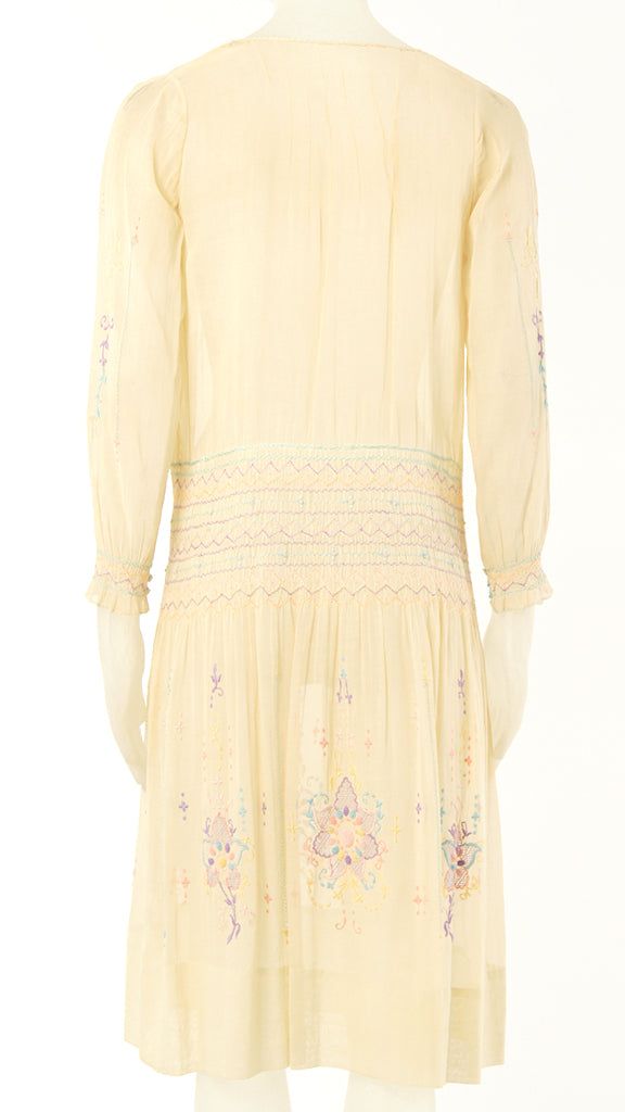 FLORAL EMBROIDERED DRESS sold by Norma Kamali product image thumbnail 2