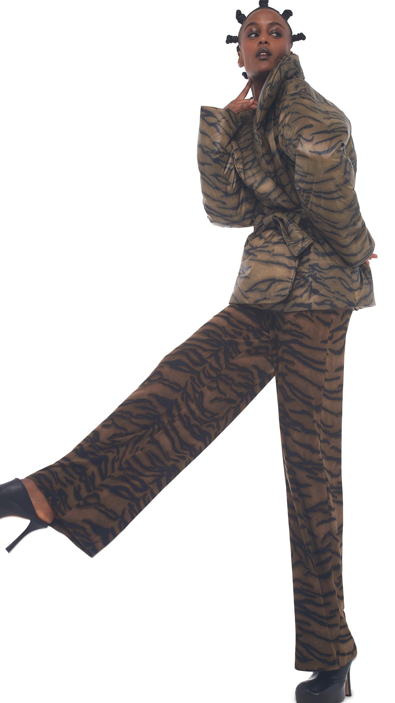 SLEEPING BAG JACKET sold by Norma Kamali product image thumbnail 4