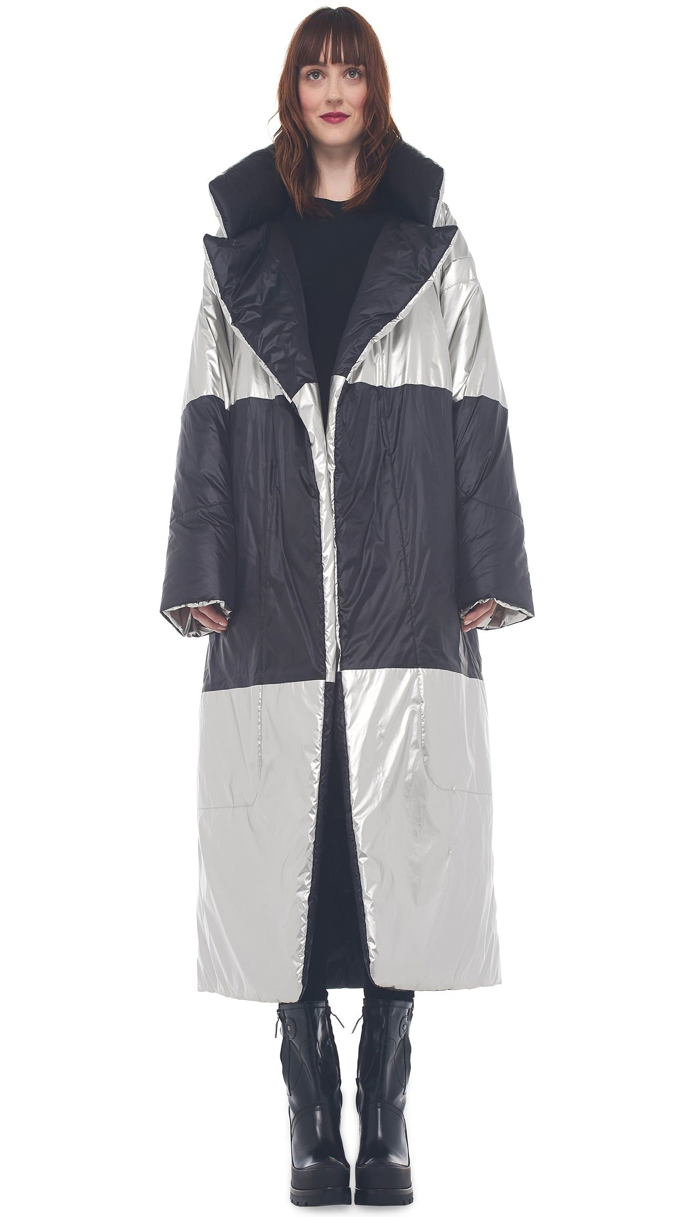 REVERSIBLE SLEEPING BAG COAT sold by Norma Kamali product image thumbnail 6