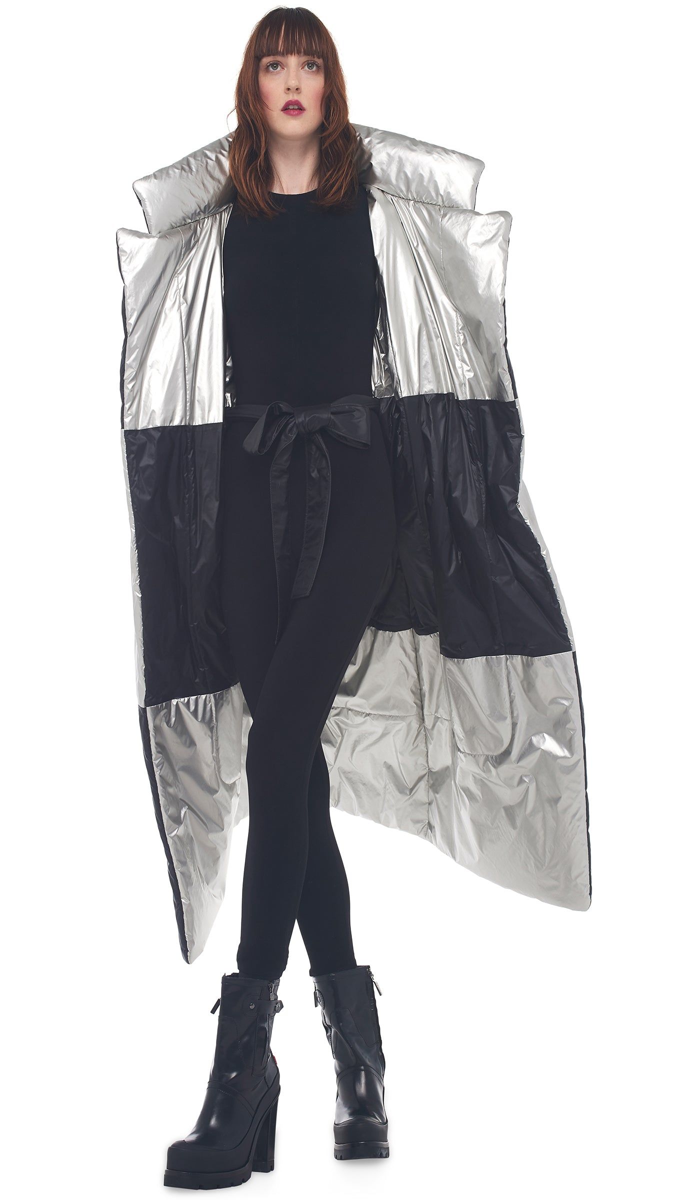 REVERSIBLE SLEEPING BAG COAT sold by Norma Kamali product image thumbnail 11