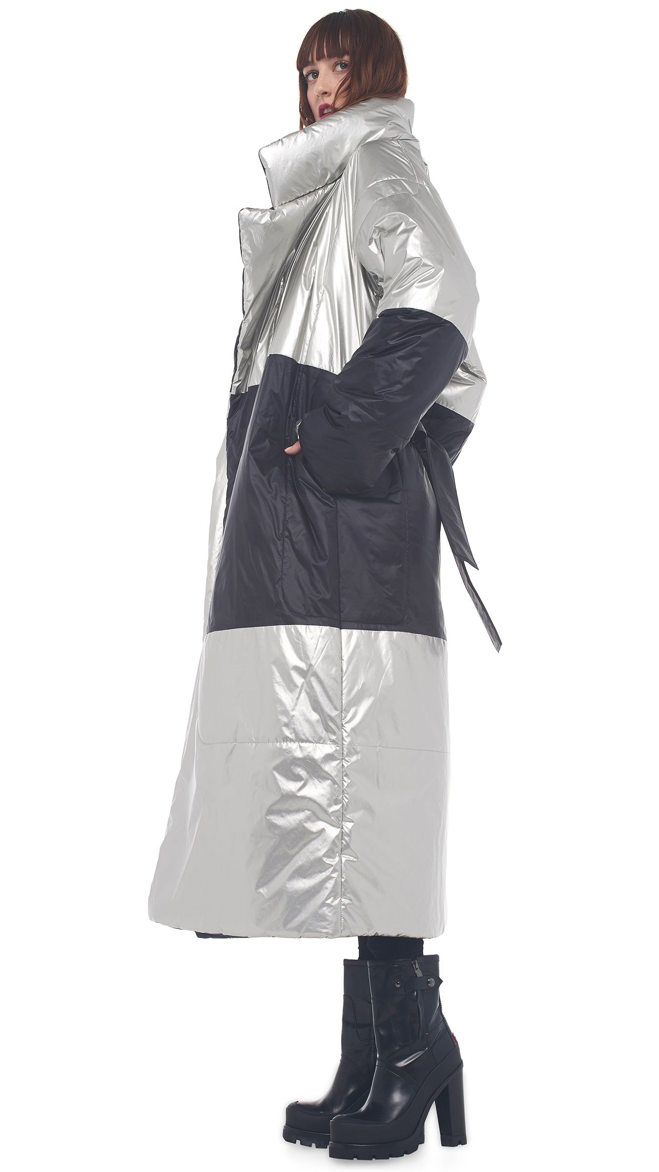 REVERSIBLE SLEEPING BAG COAT sold by Norma Kamali product image thumbnail 7