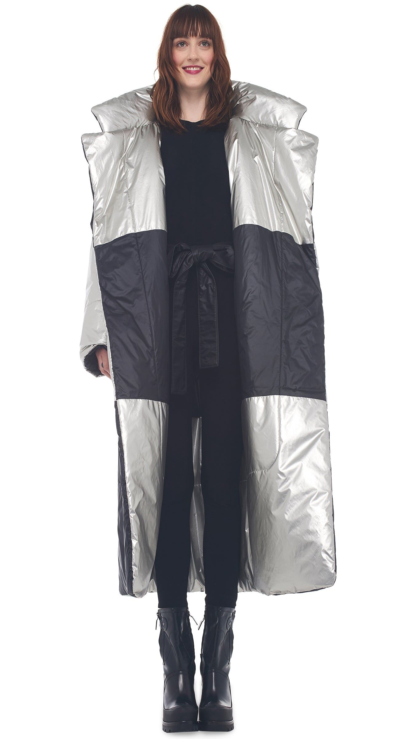 REVERSIBLE SLEEPING BAG COAT sold by Norma Kamali product image thumbnail 9