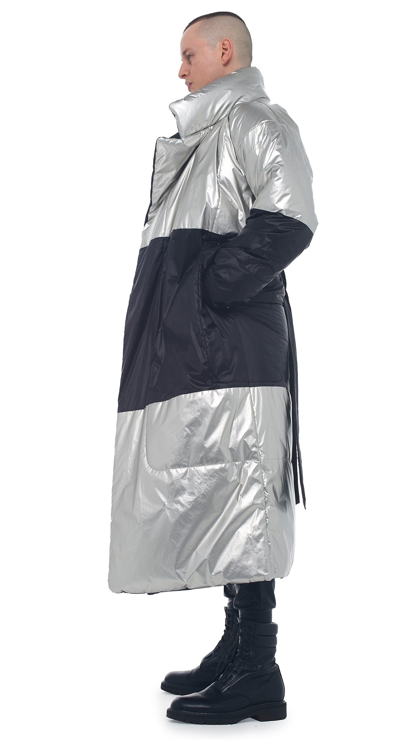 REVERSIBLE SLEEPING BAG COAT sold by Norma Kamali product image thumbnail 13