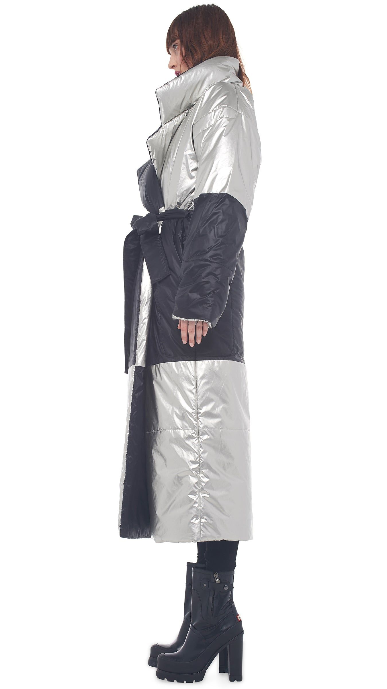 REVERSIBLE SLEEPING BAG COAT sold by Norma Kamali product image thumbnail 2