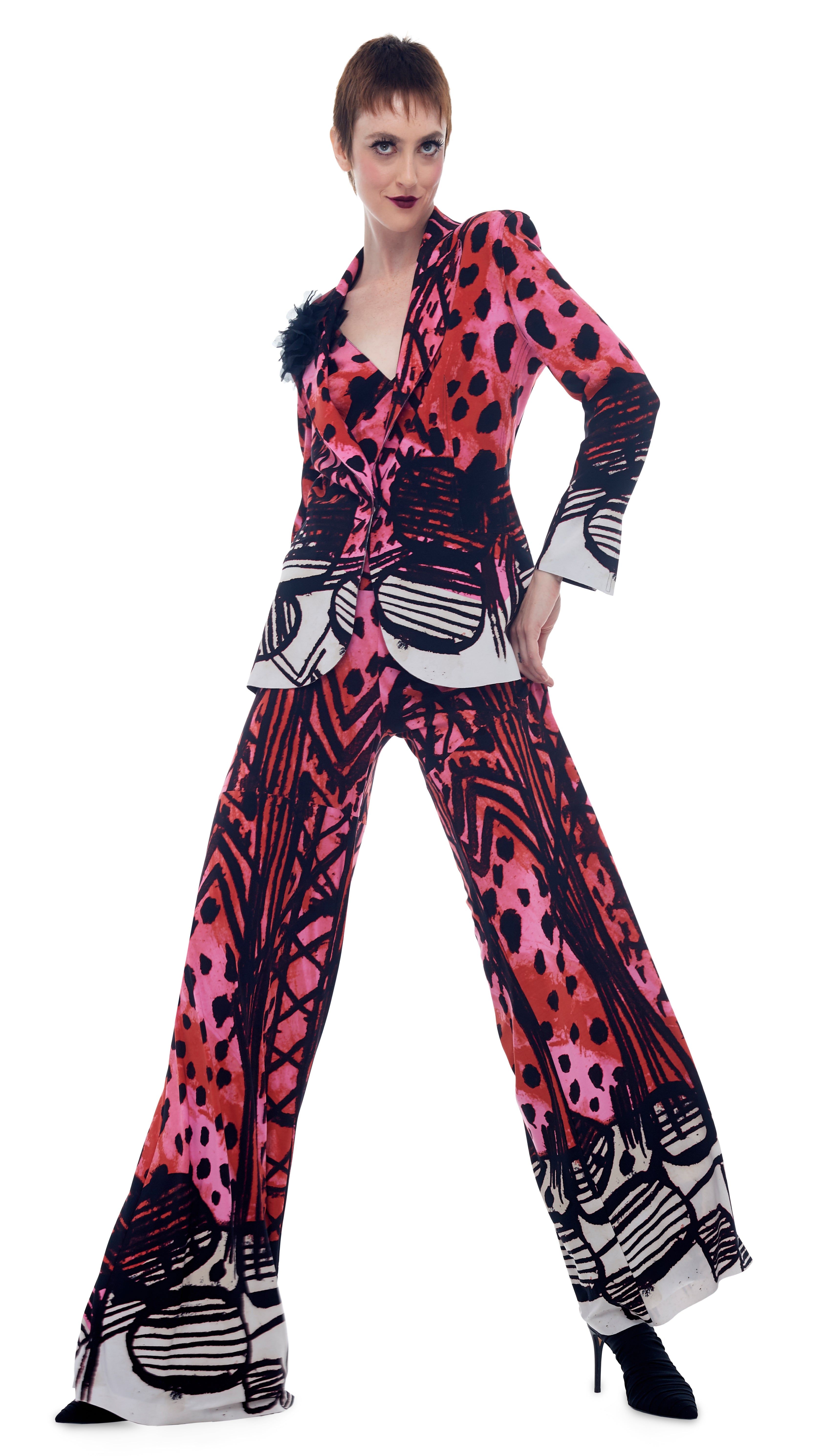 SINGLE BREASTED JACKET sold by Norma Kamali product image thumbnail 4